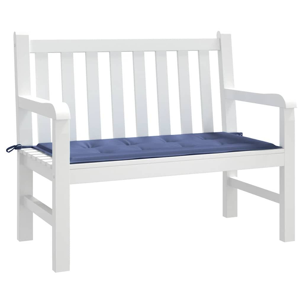 vidaXL Sitzauflage Gartenbank-Auflage Marineblau 100x50x4 cm günstig online kaufen