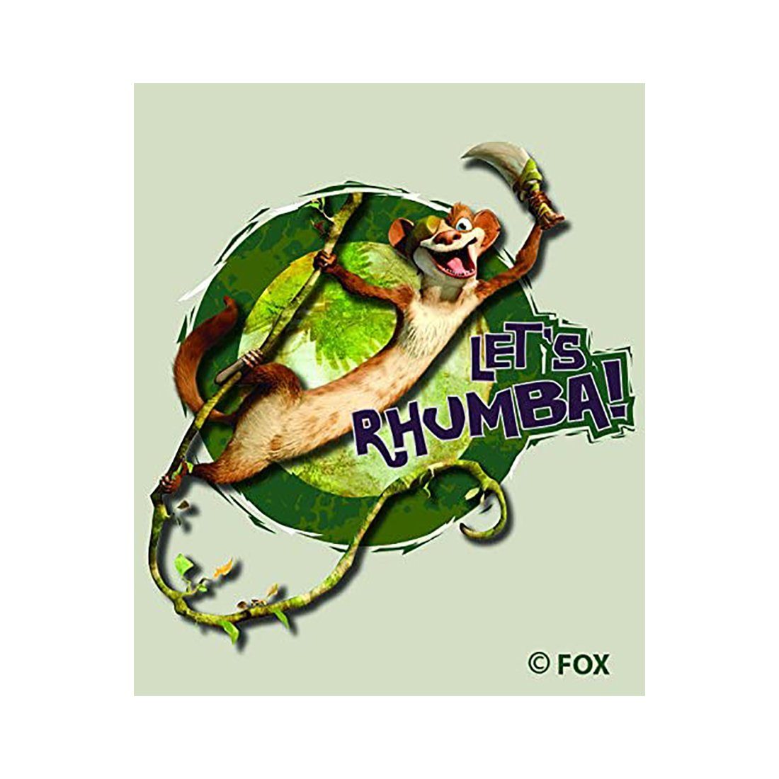 KLEIBER Пластырь Bügelbild, Aufbügler, Applikationen, Patches, Flicken, zum aufbügeln, Polyester, Ice Age Let´s Rhumba! - Größe: 21 x 14,7 cm