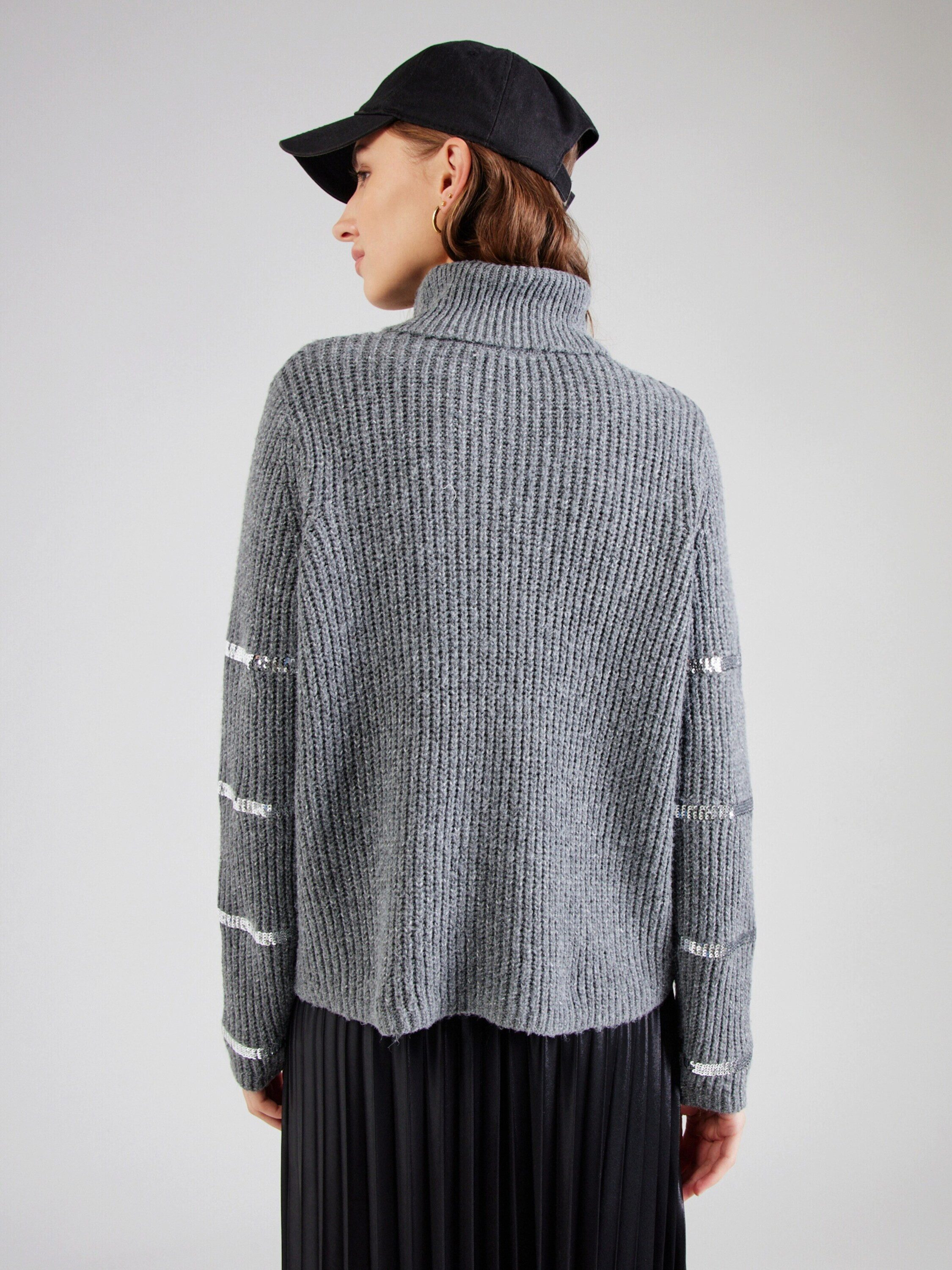 Vila Strickpullover VISACHA (1-tlg) Pailletten günstig online kaufen