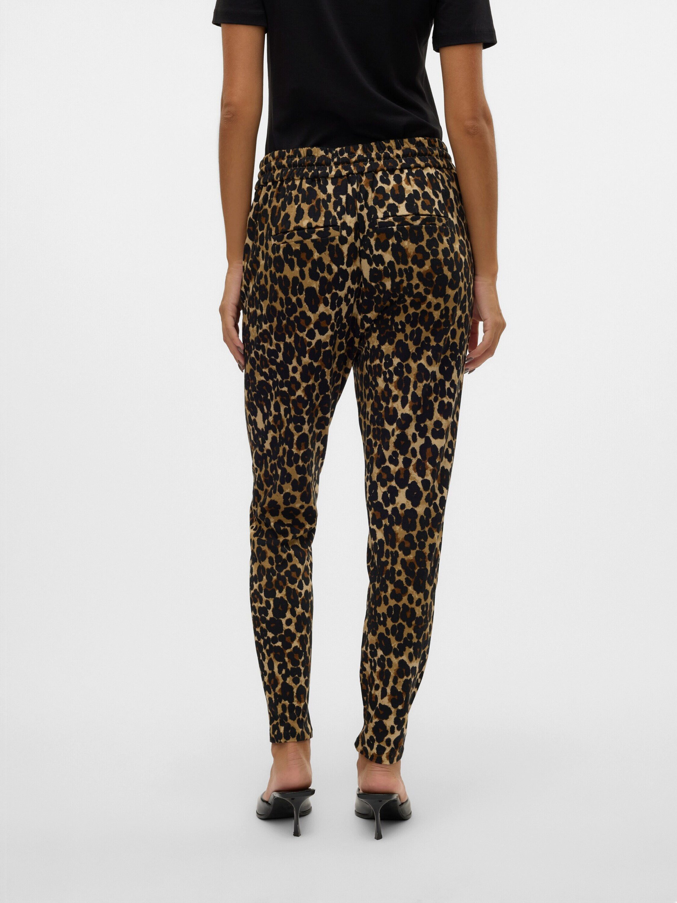 Vero Moda Bundfaltenhose VMEVA (1-tlg) Drapiert/gerafft