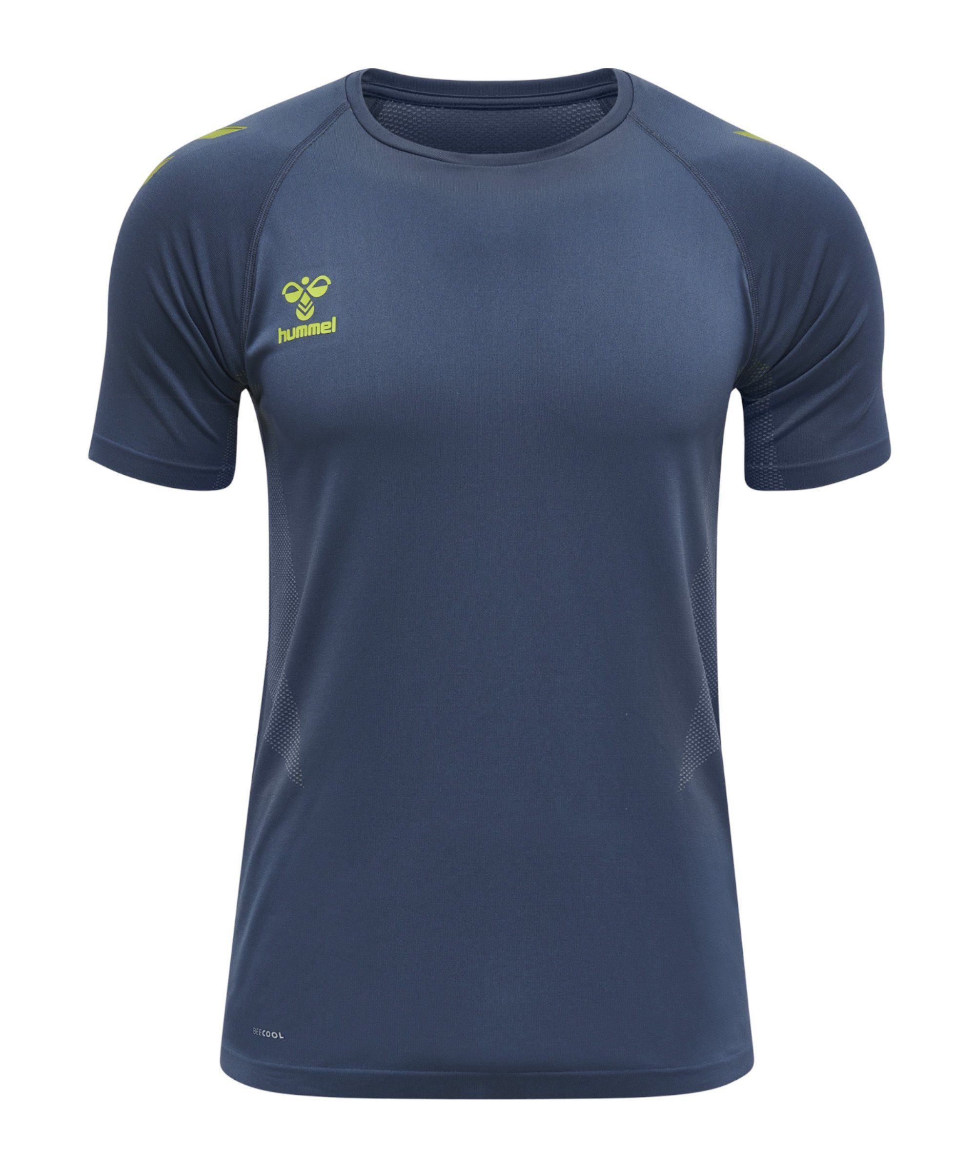 hummel T-Shirt hmlLEAD Pro Seamless T-Shirt Training default blau