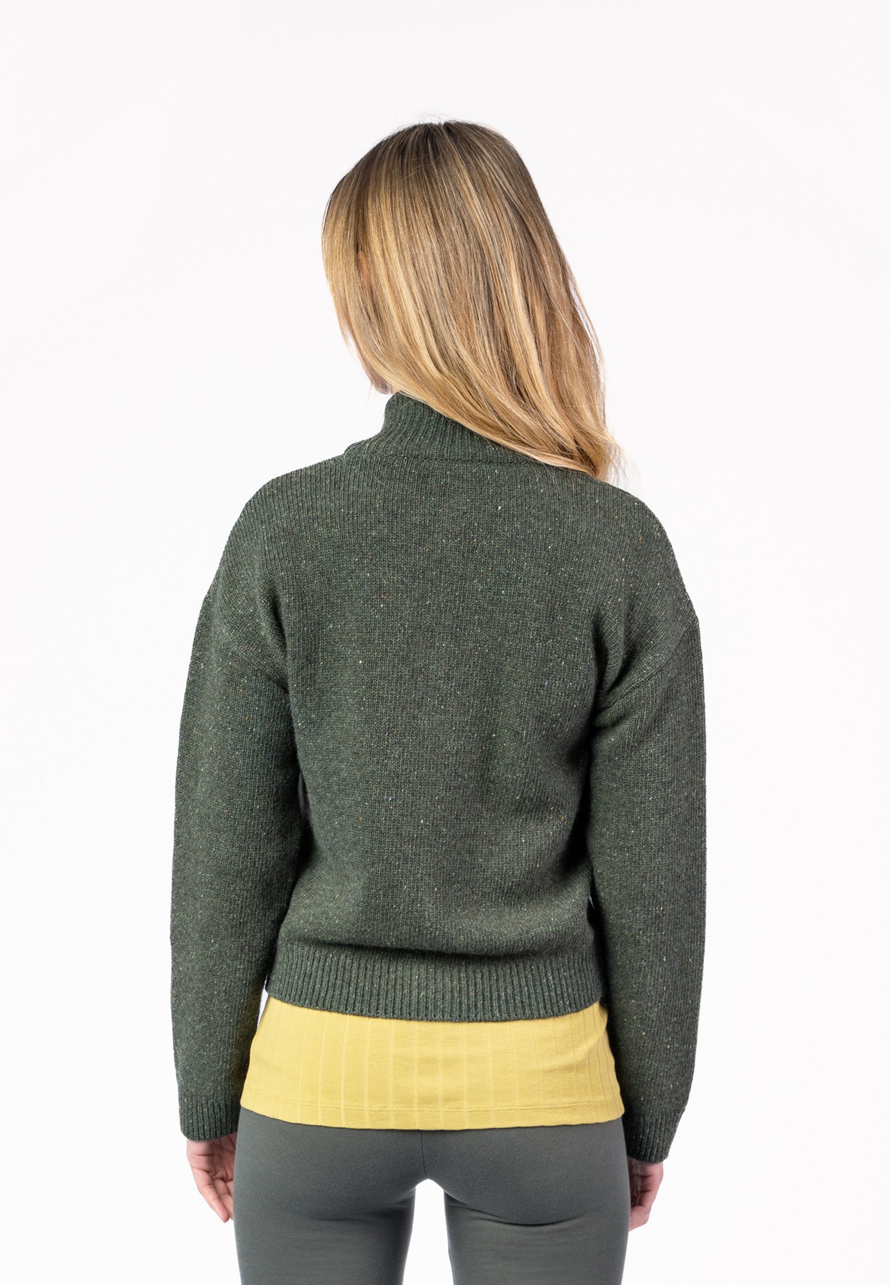 LIVING CRAFTS Strickjacke SIGLIA GOTS zertifiziert