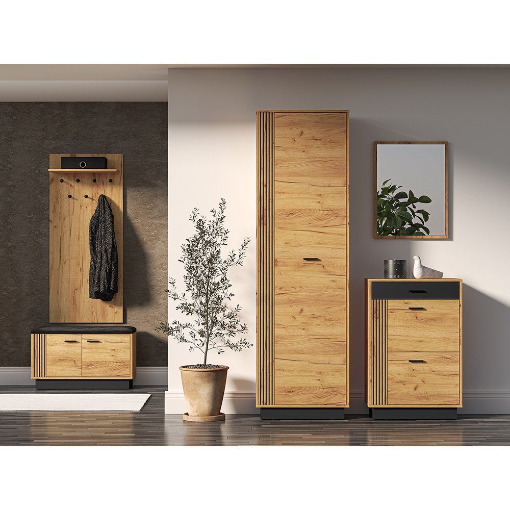 Lomadox Garderoben-Set VINICA-131, (Spar-Set, 5-St), Flurmöbel, günstig online kaufen