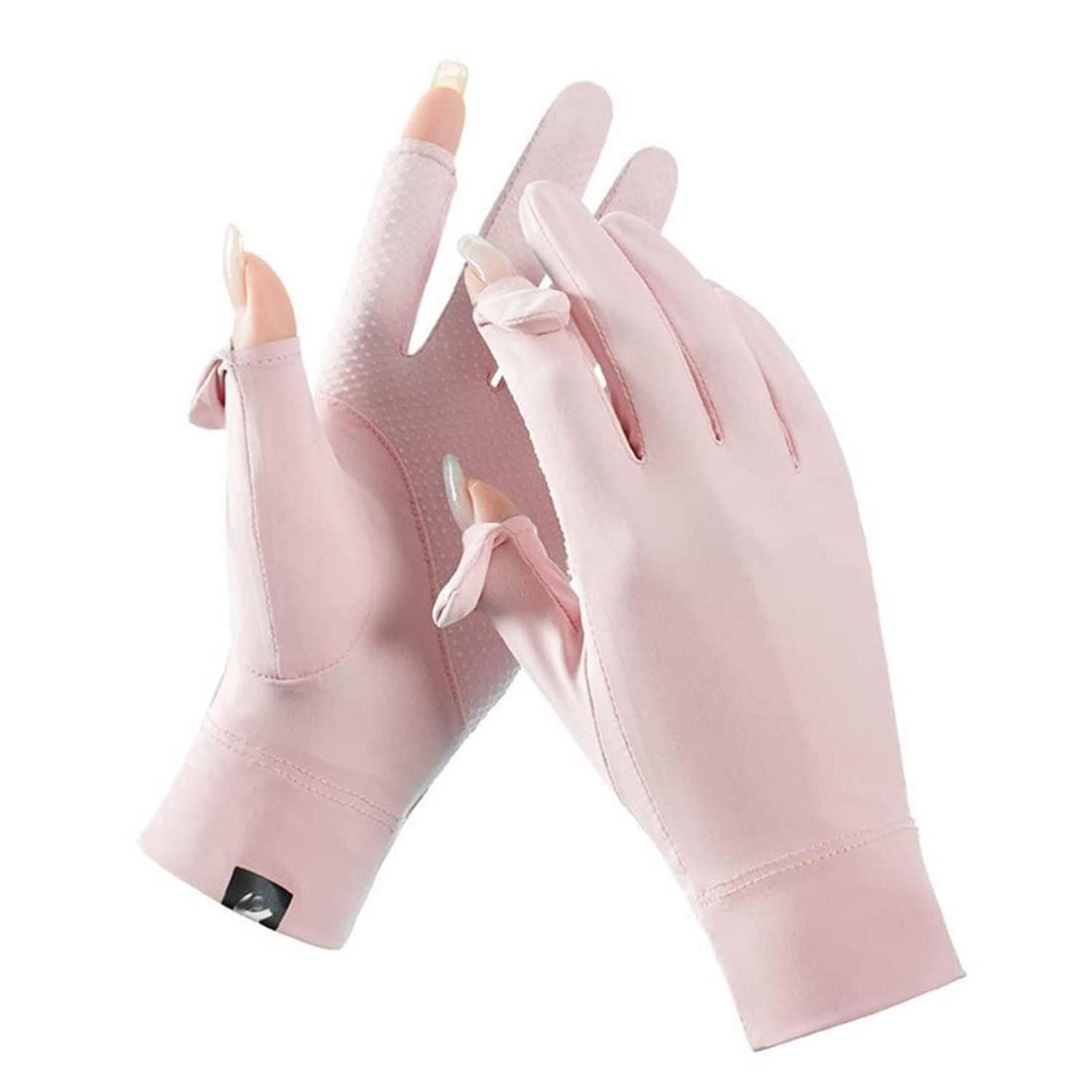 LuxusKollektion Fahrradhandschuhe Damen UV Handschuhe Sonnenschutz Touchscreen (1-St)
