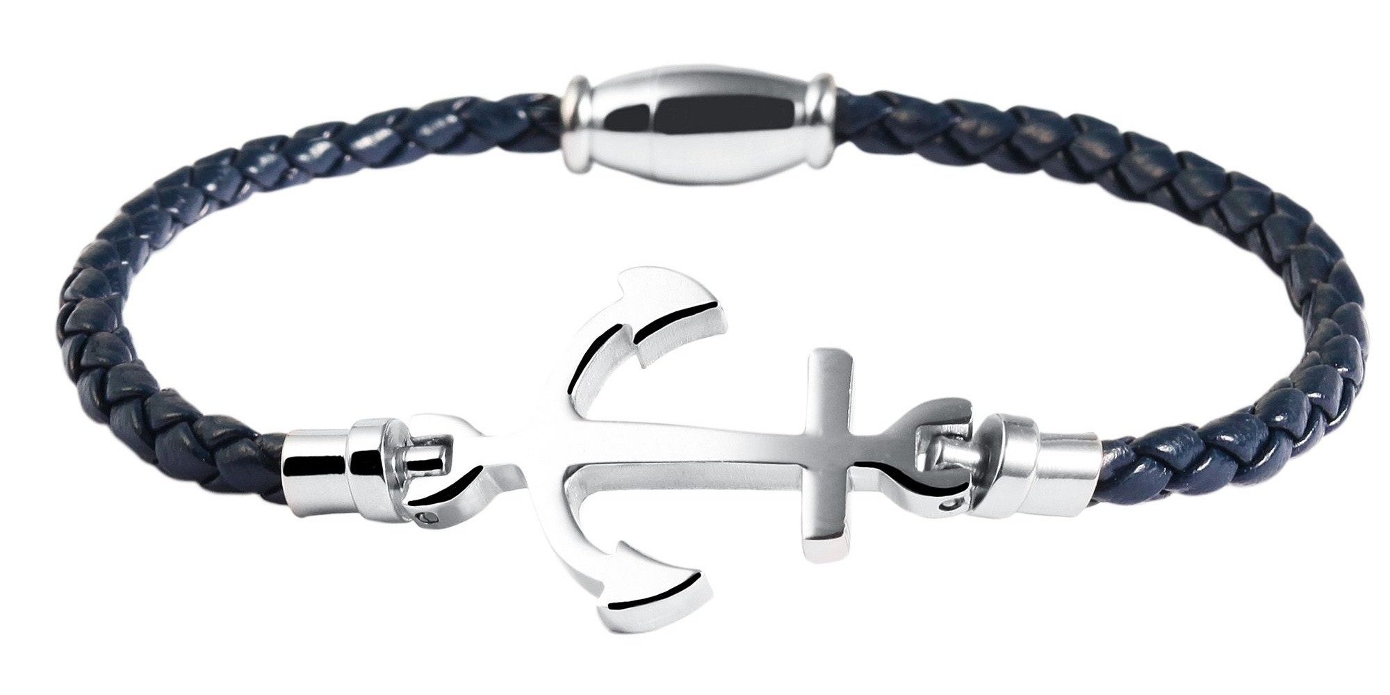 Armband Armband – Textilarmband aus Leder 18 cm