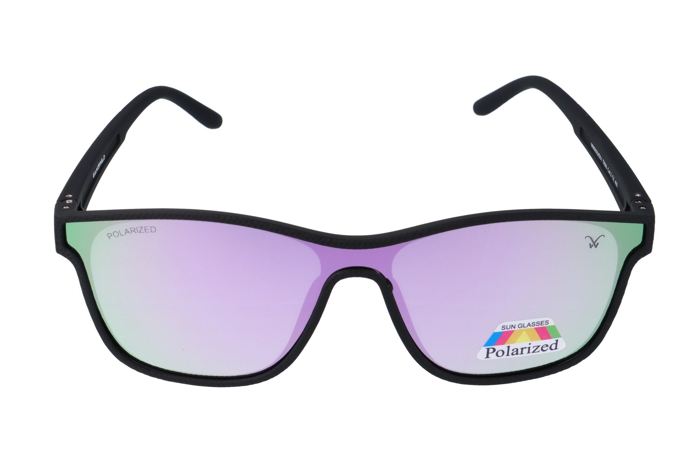 Gamswild Sonnenbrille UV400 GAMSSTYLE Modebrille Cat-Eye TR90 / polarisierte Gläser Unisex Modell WM3032 in braun, grau und silber-grau