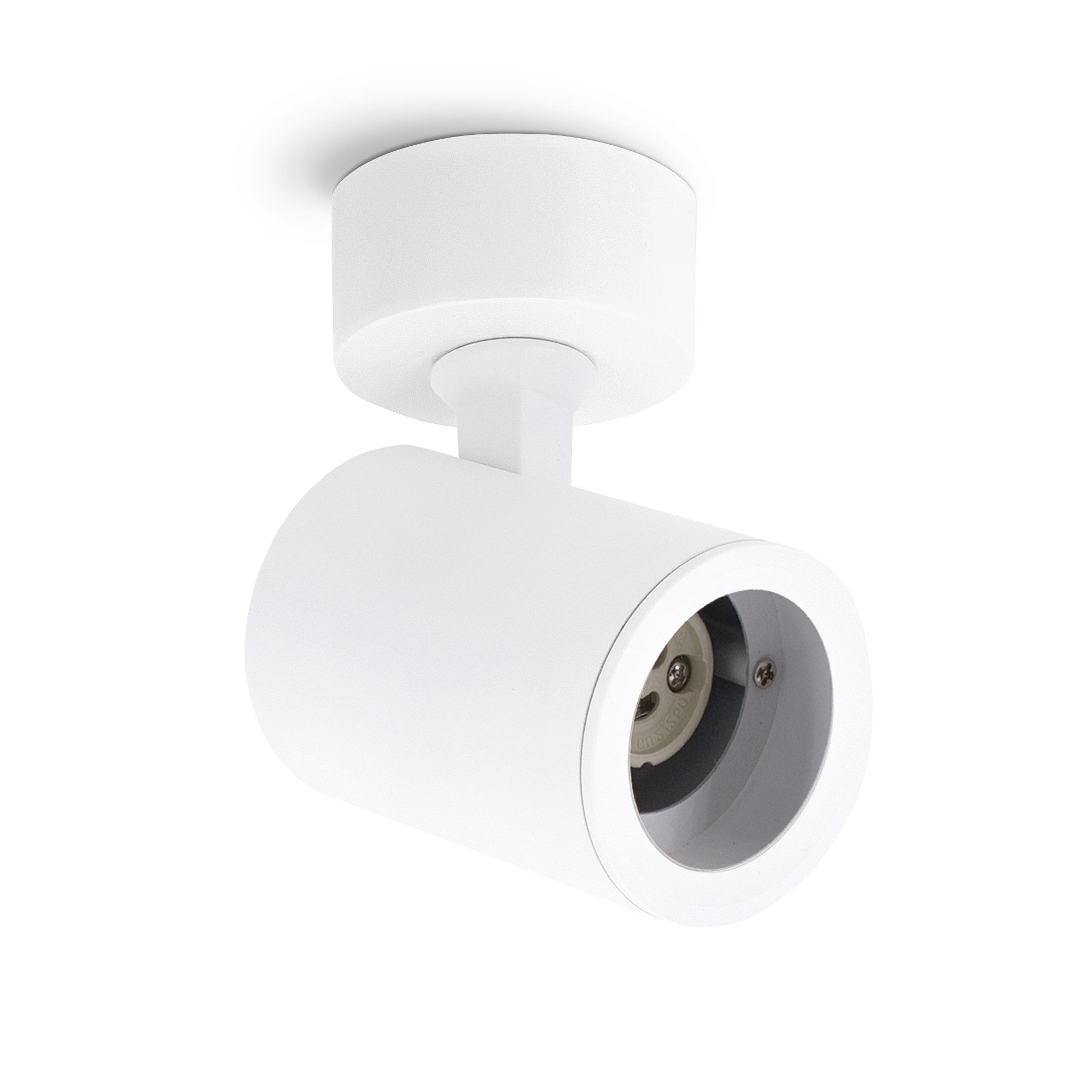 linovum LED Aufbaustrahler TENJO Aufputz Deckenspot Wandstrahler schwenkbar & drehbar in weiss