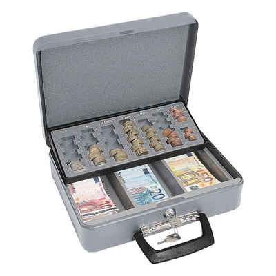 WEDO Geldkassette Standard, mit 3 Geldscheinfächern und 8 Münzschächten