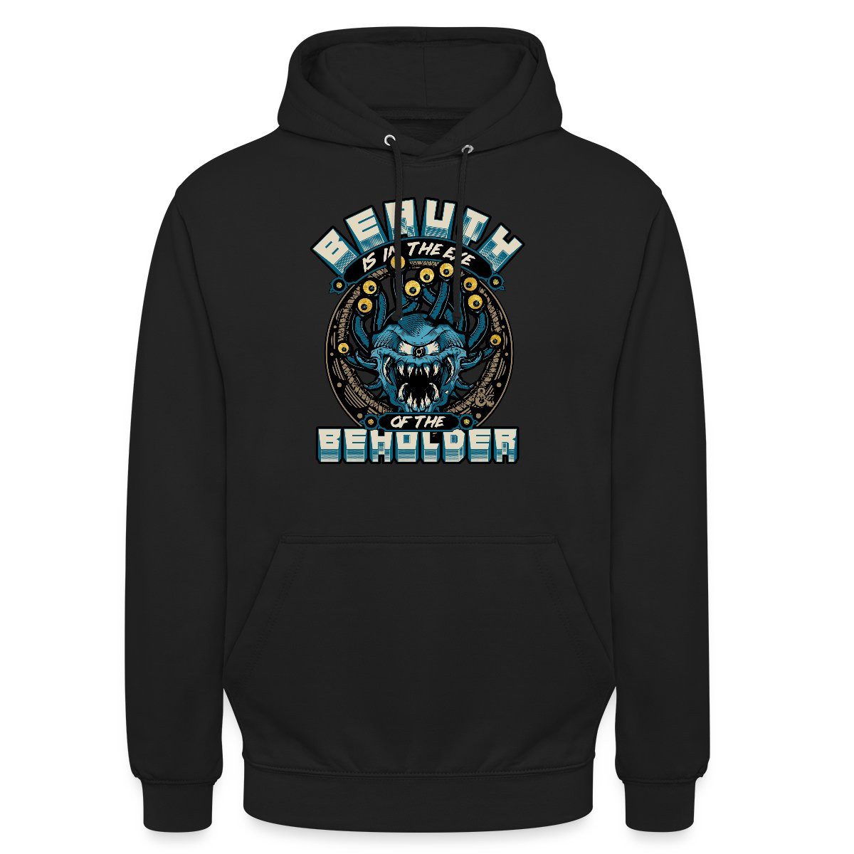 Hoodie Dungeons And Dragons Beauth Is In Eye Of Beholder Unisex Hoodie