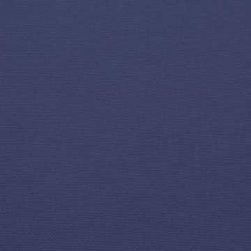 vidaXL Sitzauflage Kissen Rund Marineblau Ø 60x11 cm Oxford-Gewebe, (1 St)