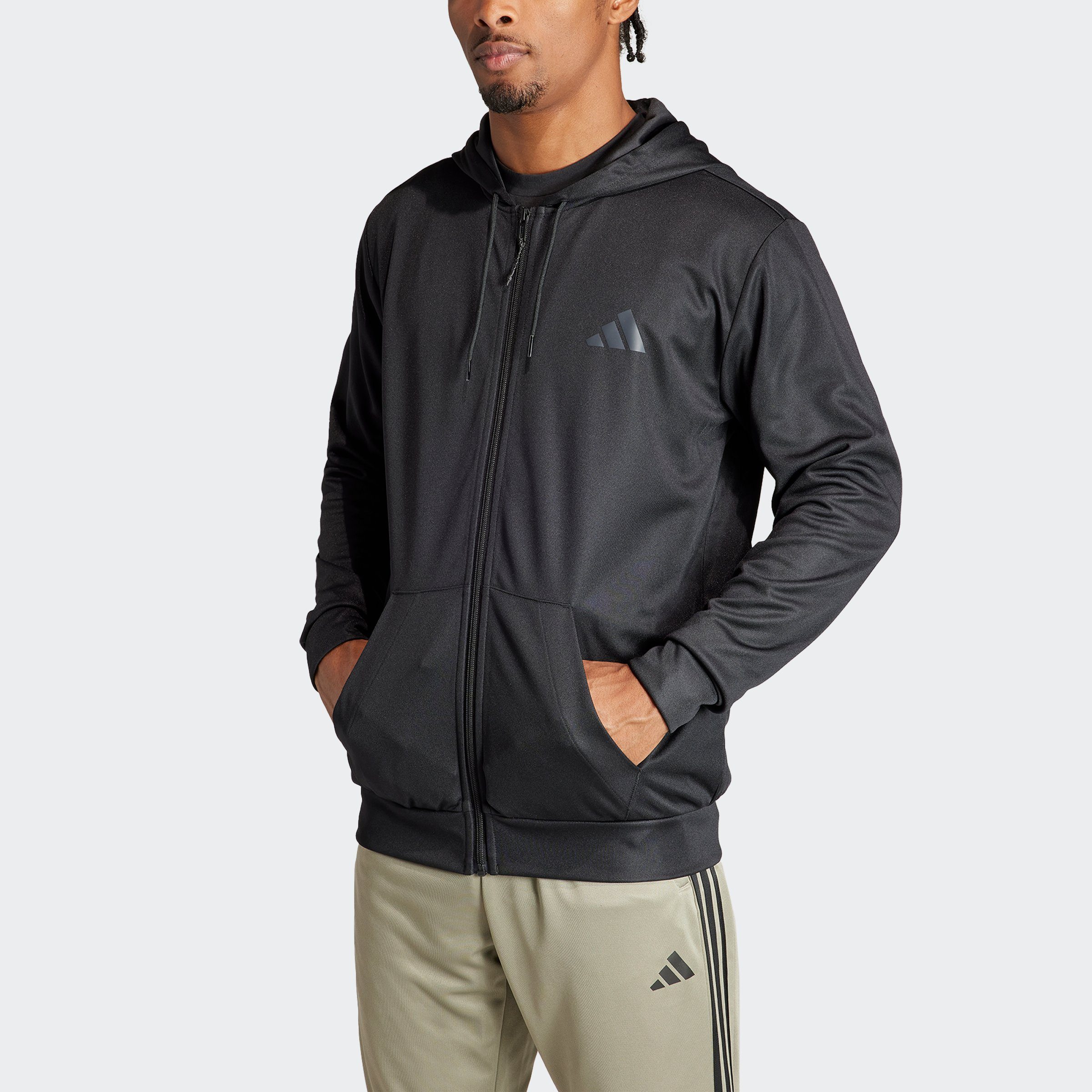 adidas Performance Kapuzensweatjacke TR ESS SEA FZ H (1-tlg)