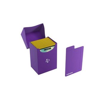 Gamegenic Spiel, GGS25026 - Deck Holder 80+ Violett Kartenbox