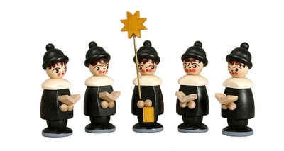 Sammelfigur Miniaturfiguren 5 Kurrendefiguren schwarz Höhe 3,7cm NEU