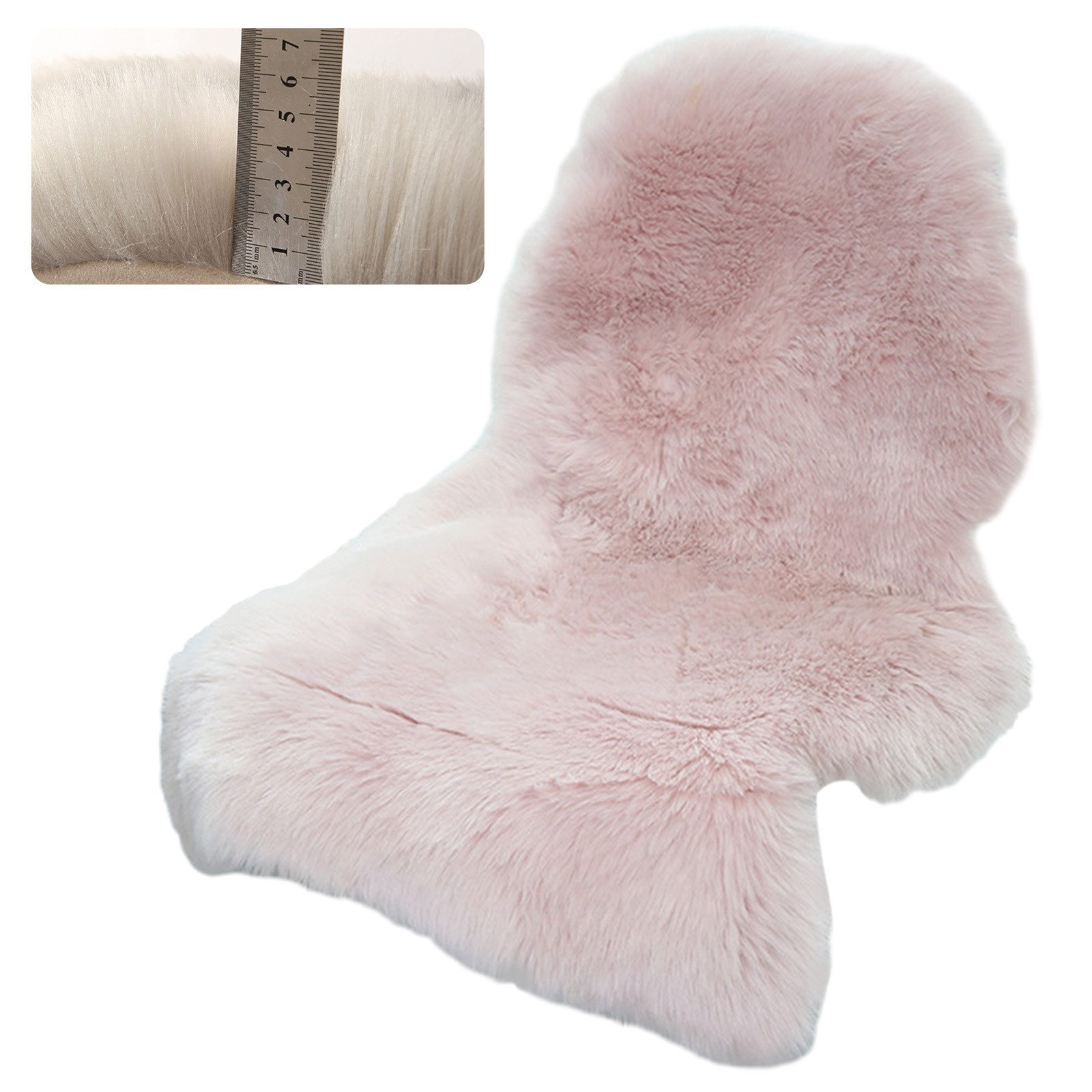 REDOM Fellteppich Kunstfell-Teppich Teppich Schaffell-Optik Schlafzimmertep günstig online kaufen