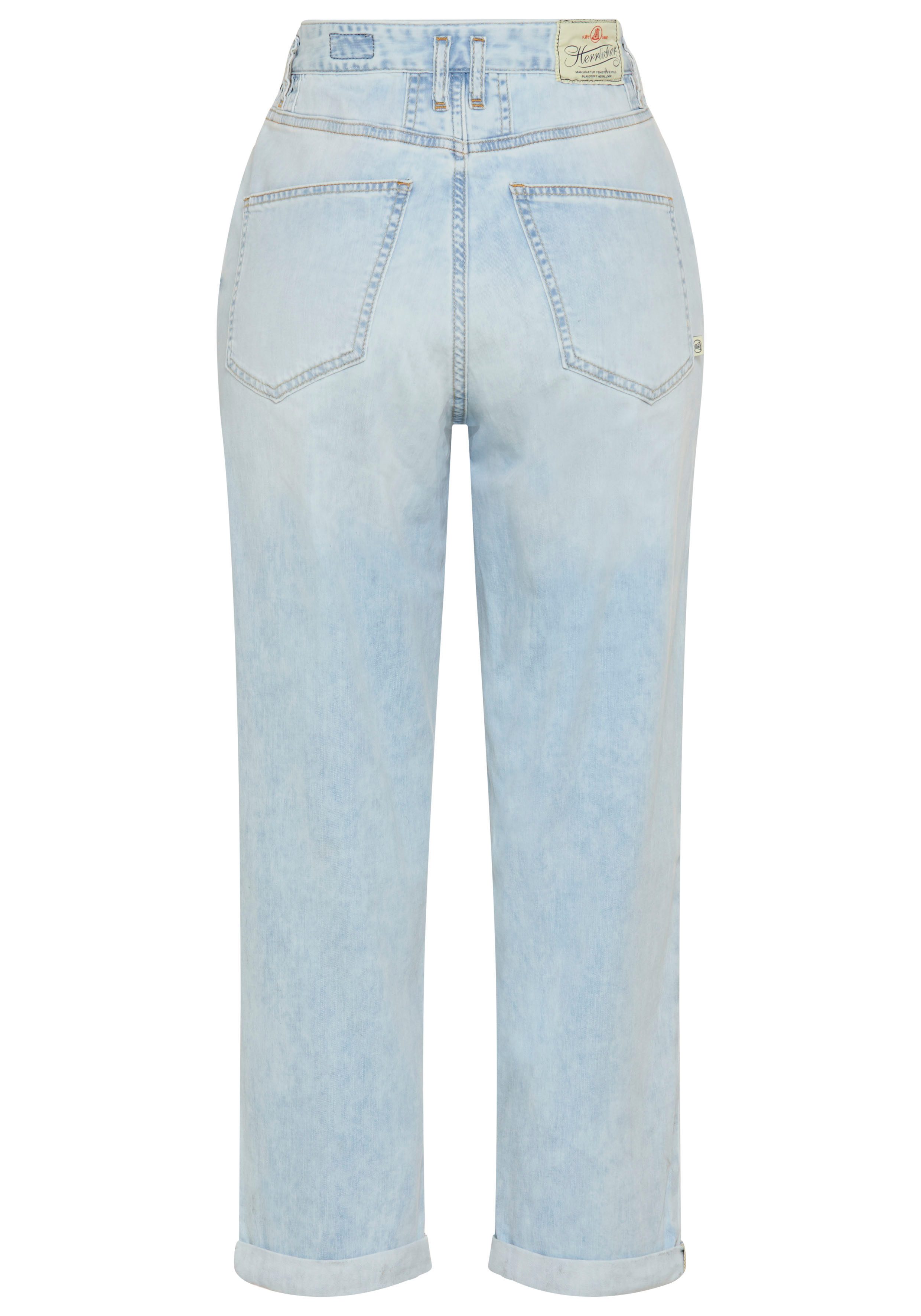 Herrlicher Straight-Jeans Brooke Denim Light krempelbar – Bild 5 von 5