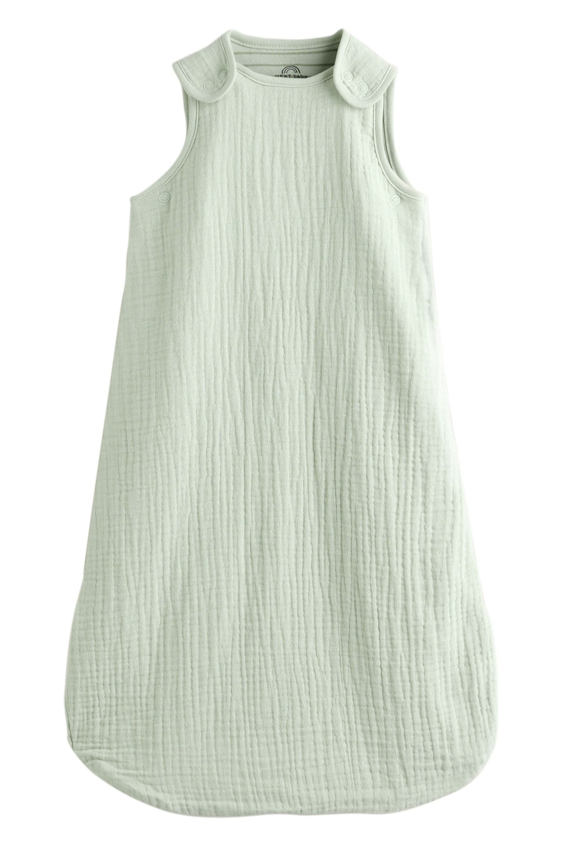 Babyschlafsack 1 Tog Baby Schlafsack aus 100 % Baumwollmusseline