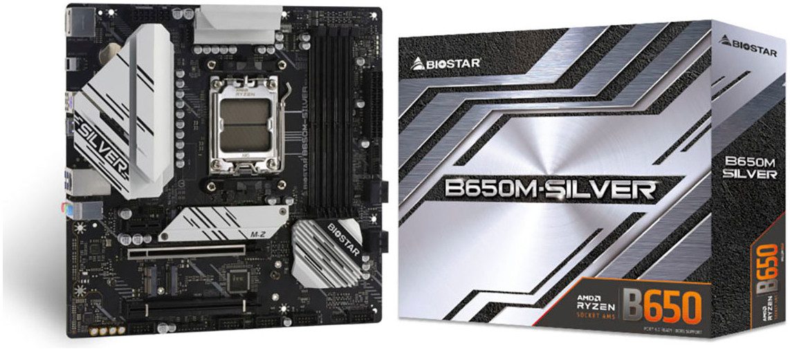 Biostar B650M-SILVER Mainboard