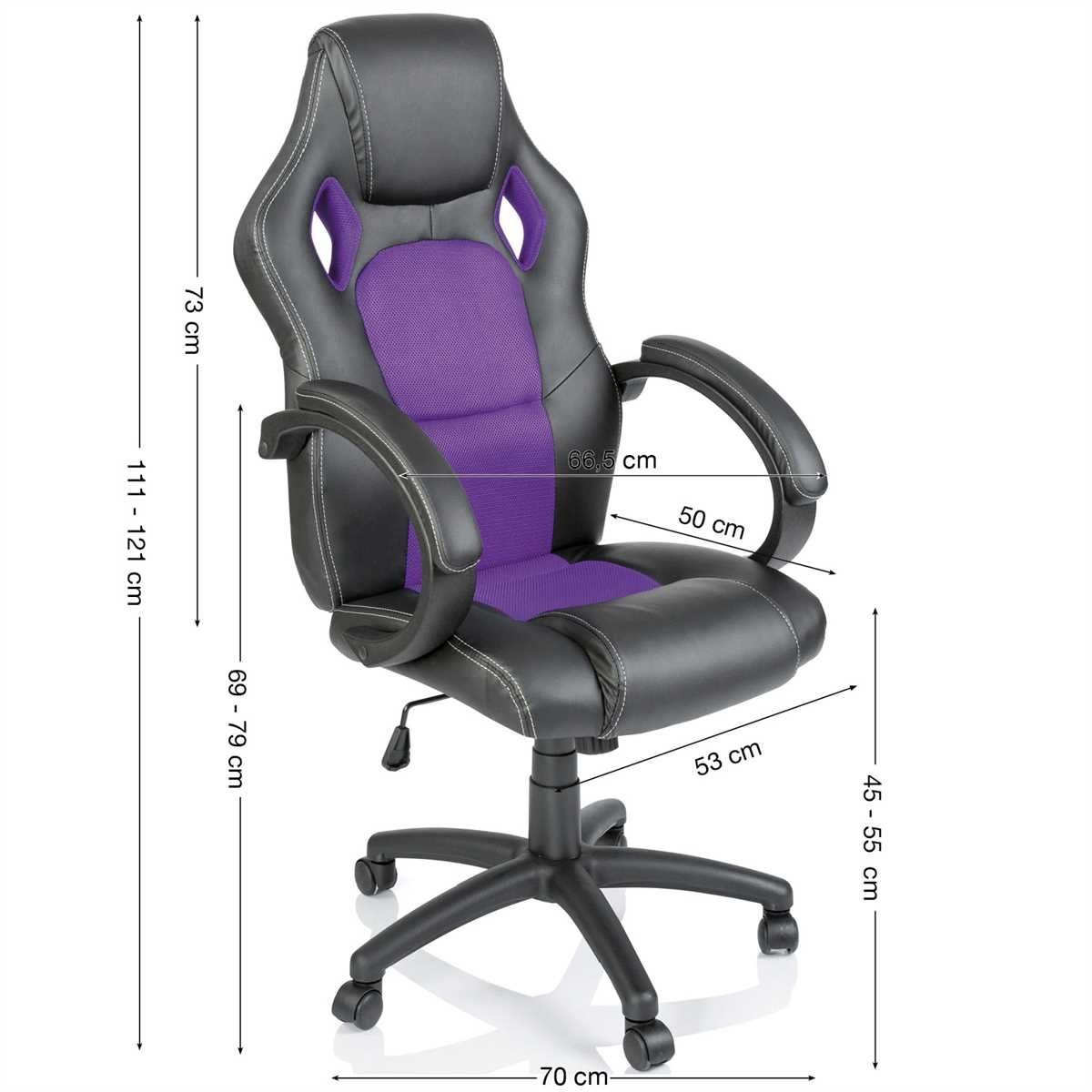 TRESKO Drehstuhl Racing Chefsessel Bürostuhl, Schreibtischstuhl, günstig online kaufen