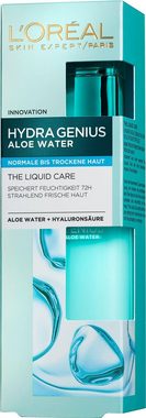 L'ORÉAL PARIS Gesichtsfluid Hydra Genius Aloe Aqua, für normale bis trockene Haut