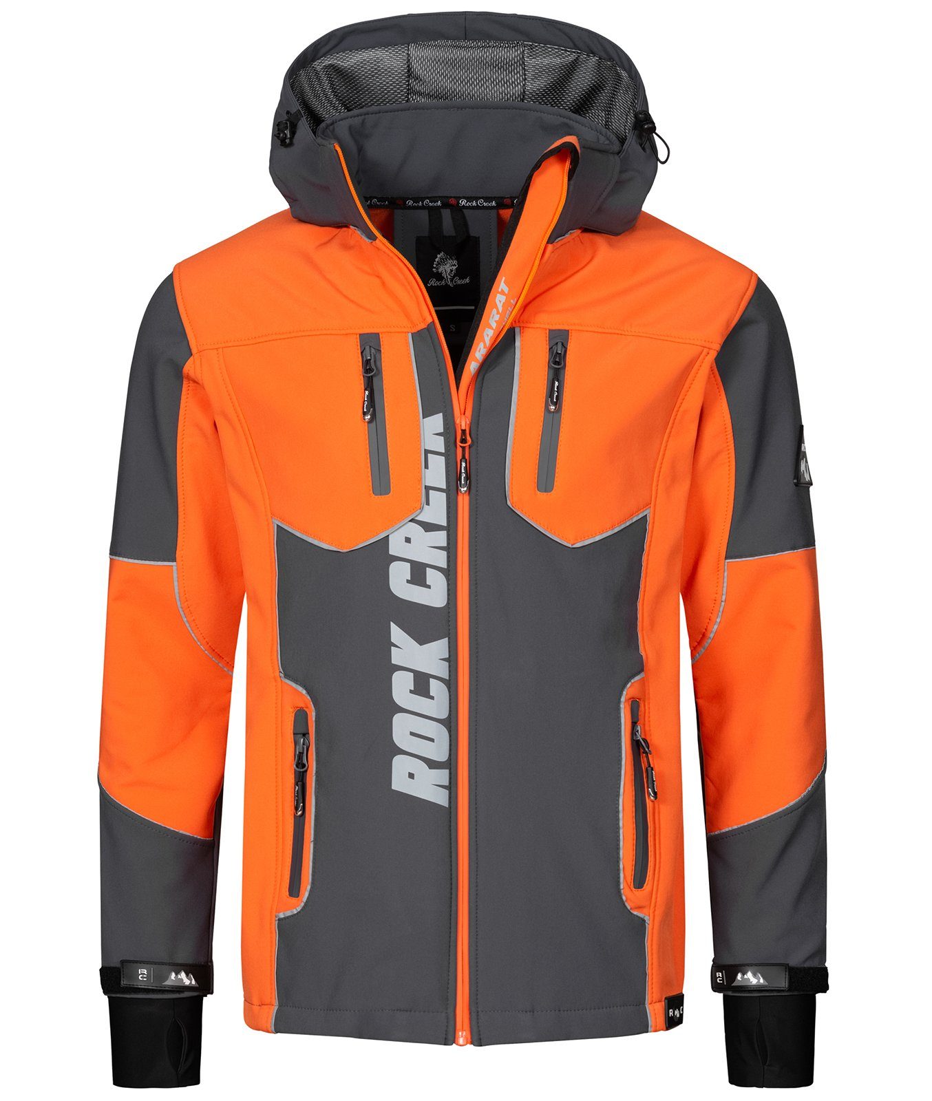 Rock Creek Softshelljacke Herren Softshelljacke Wanderjacke günstig online kaufen