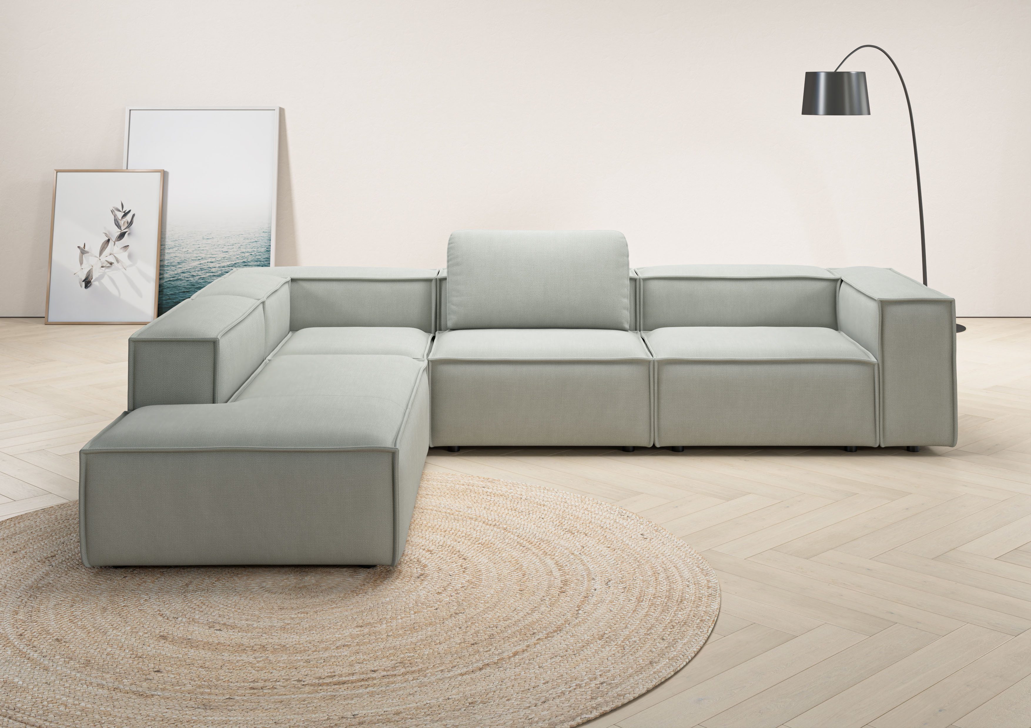Ecksofa Watertown moderne L-Form