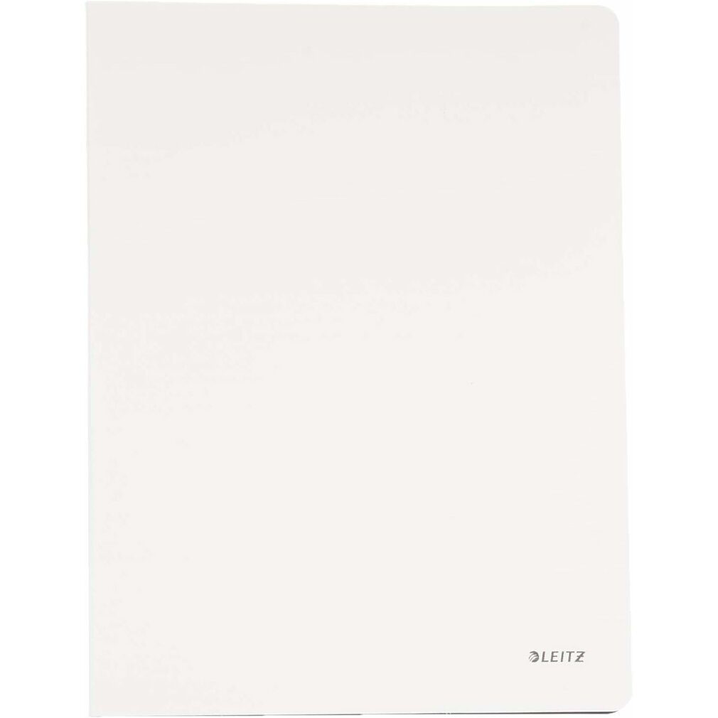LEITZ Fächermappe Solid Sichtbuch DIN A4, 40 Hüllen weiß