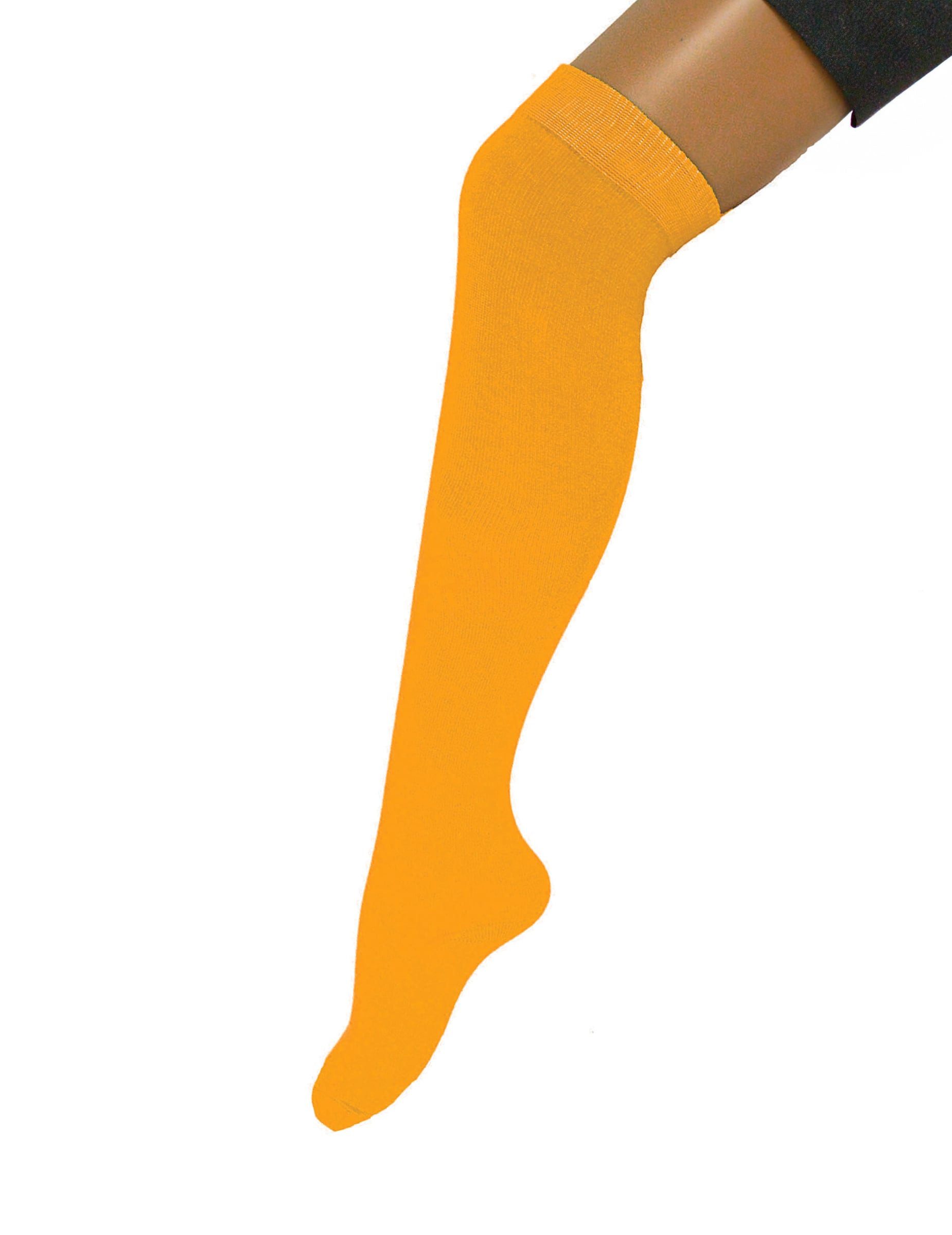 Espa Kostüm Kniestrümpfe halterlos gelb 53cm