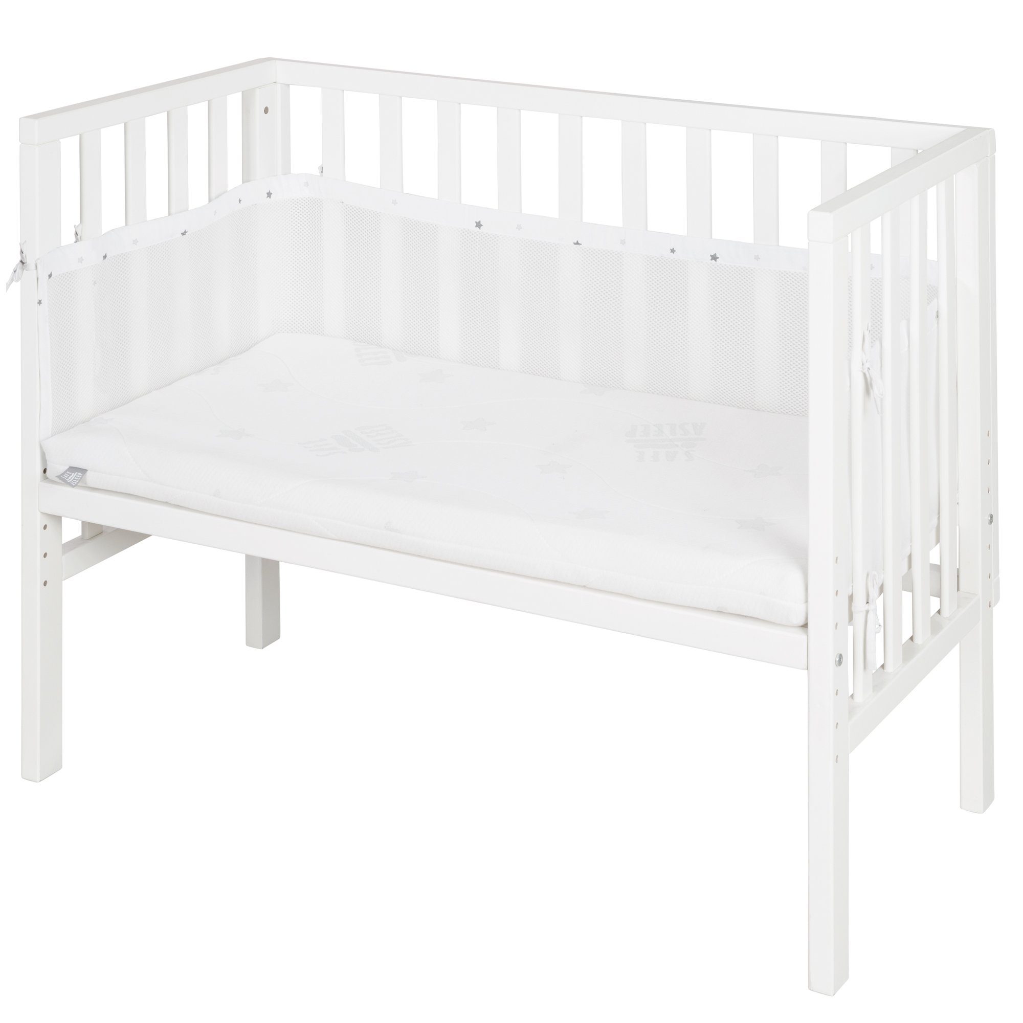 Beistellbett Sternenzauber grau