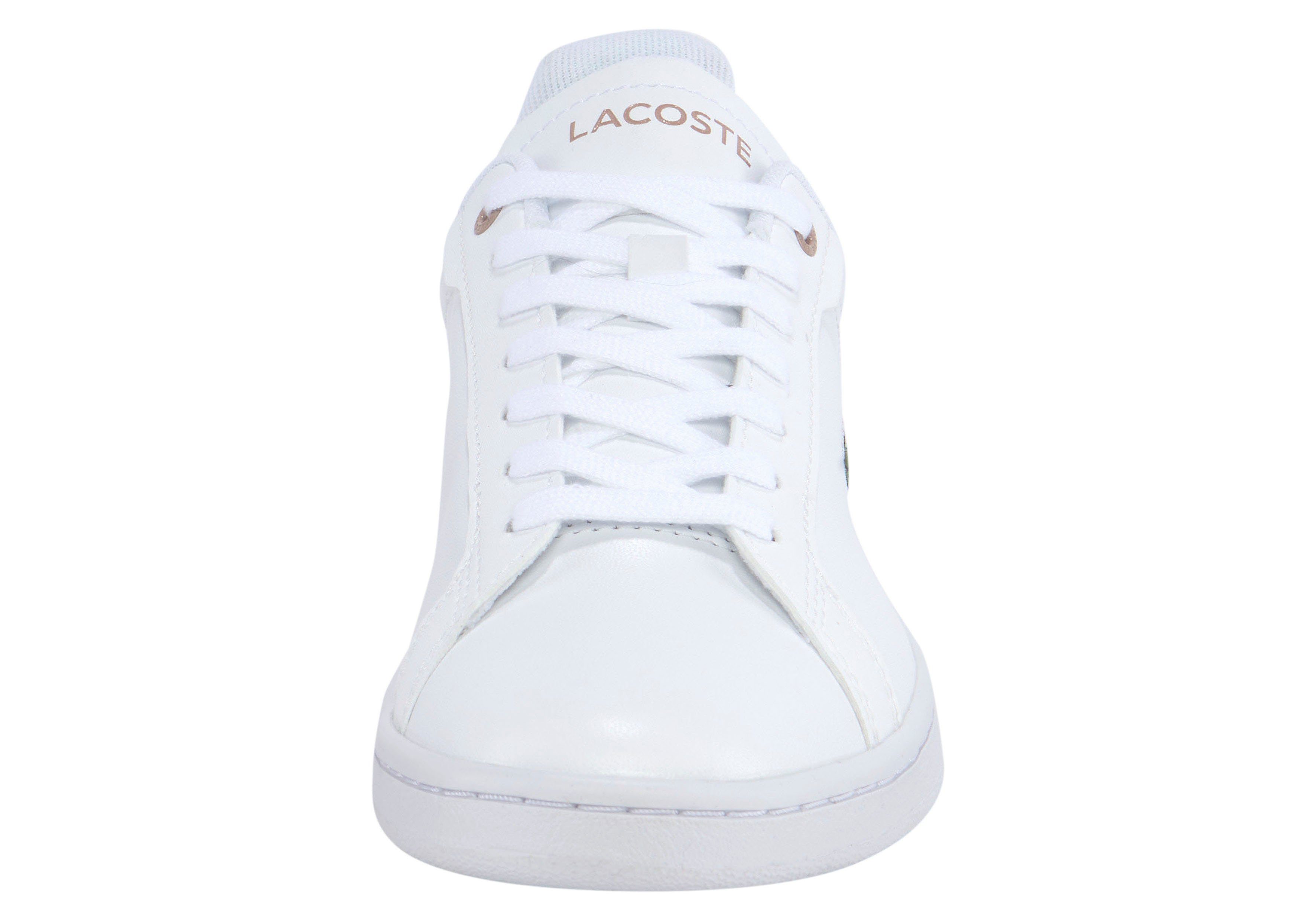 weiß-rosa CARNABY Lacoste Sneaker 1 23 PRO BL SFA