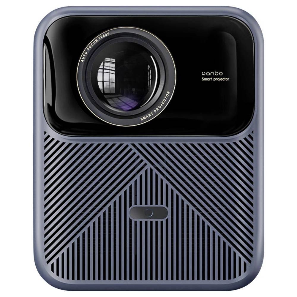 WANBO Beamer LED 1200 ANSI-Lumen 1920 x 1080 Full HD Integrierter Beamer (Integrierter Lautsprecher, Autofokus, mit Fernbedienung, WLAN)