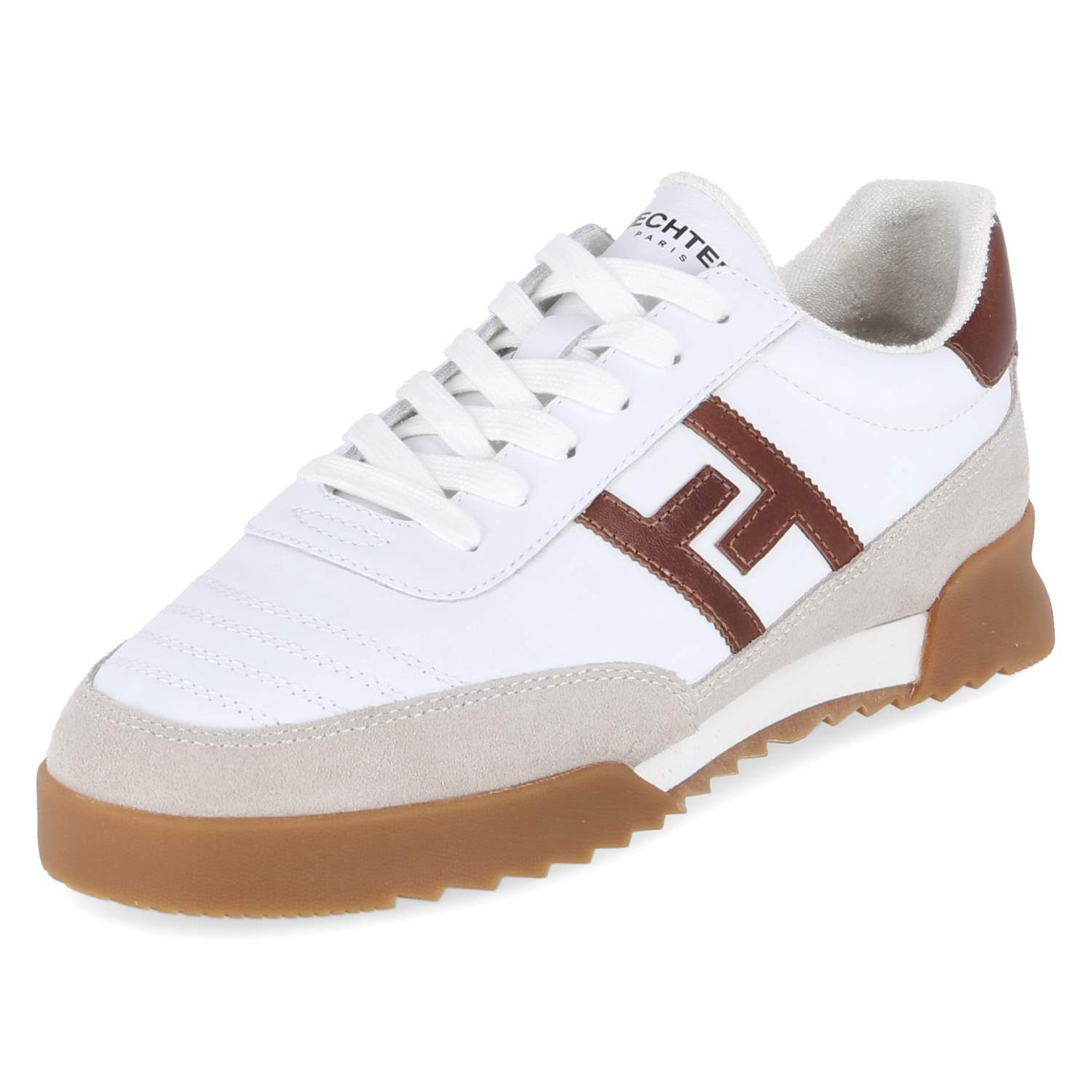 HECHTER PARIS Hechter Paris 11212382/H245 Herren Glattleder weiss Schnürschuh