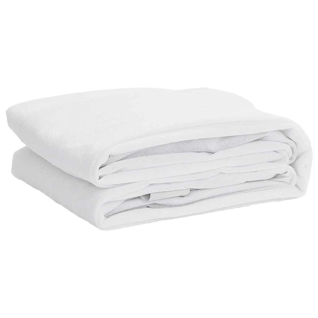 Boxspringmatratze Matratzenschoner Weiß 160x220 cm Wasserdicht, vidaXL