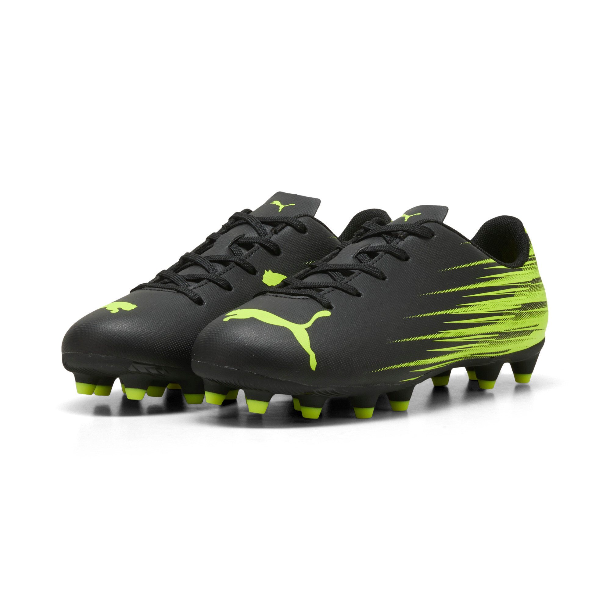 PUMA ATTACANTO II FGAG JR Fußballschuh mit Nockenprofil für Rasen- und Kunstrasenplätze, mit Schnürung