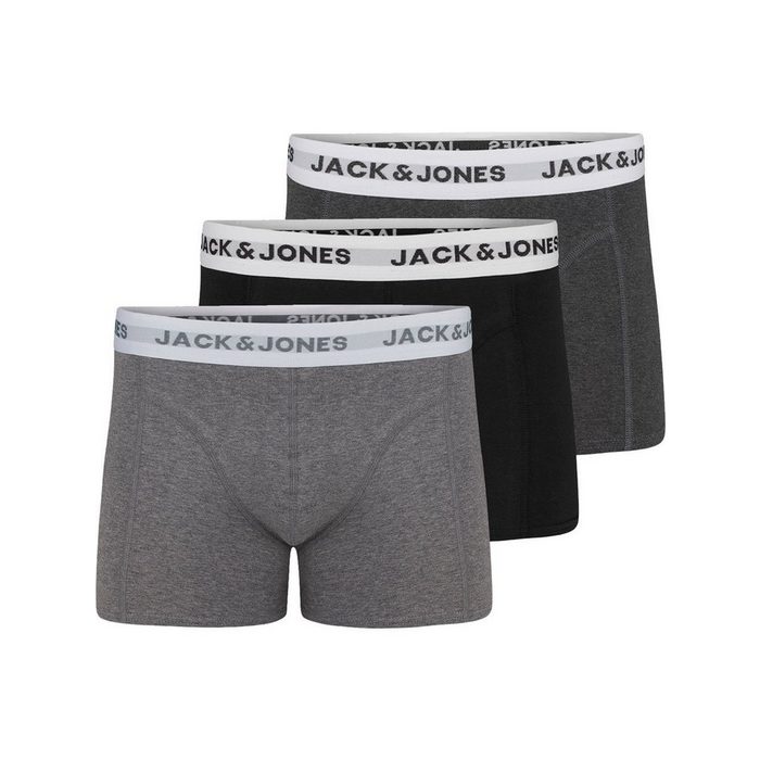 Jack & Jones Boxershorts FYNN Retro Boxer 3er Pack (3-St) mit Stretch