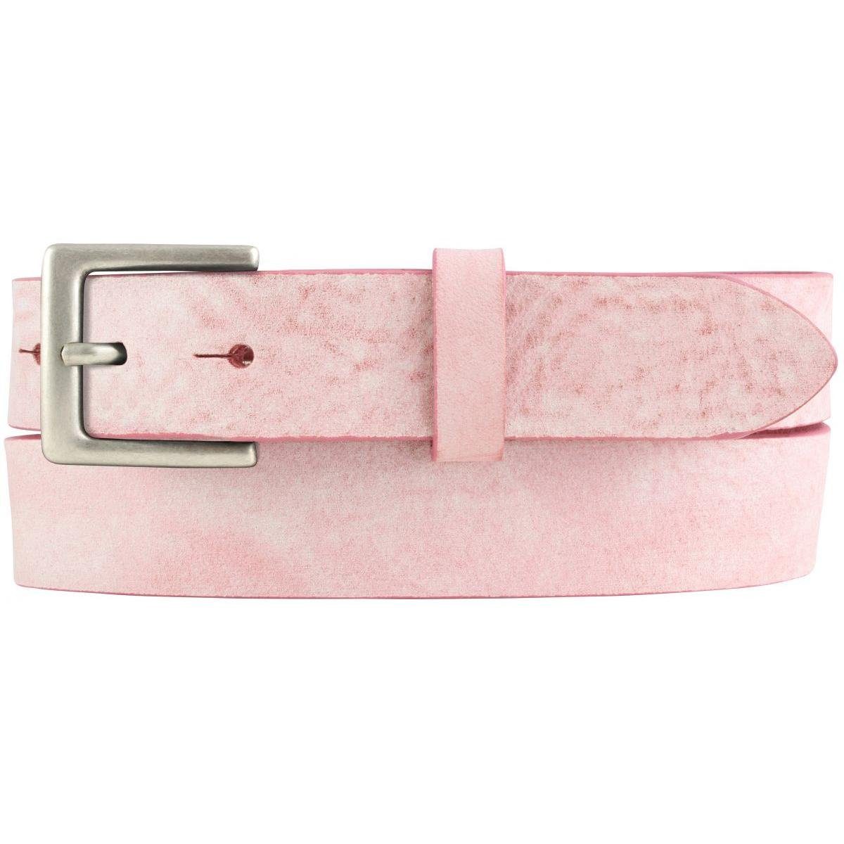 BELTINGER Ledergürtel Herren-Gürtel aus weichem Vollrindleder Vintage-Look 3 cm - Leder-Gürt (1-St)
