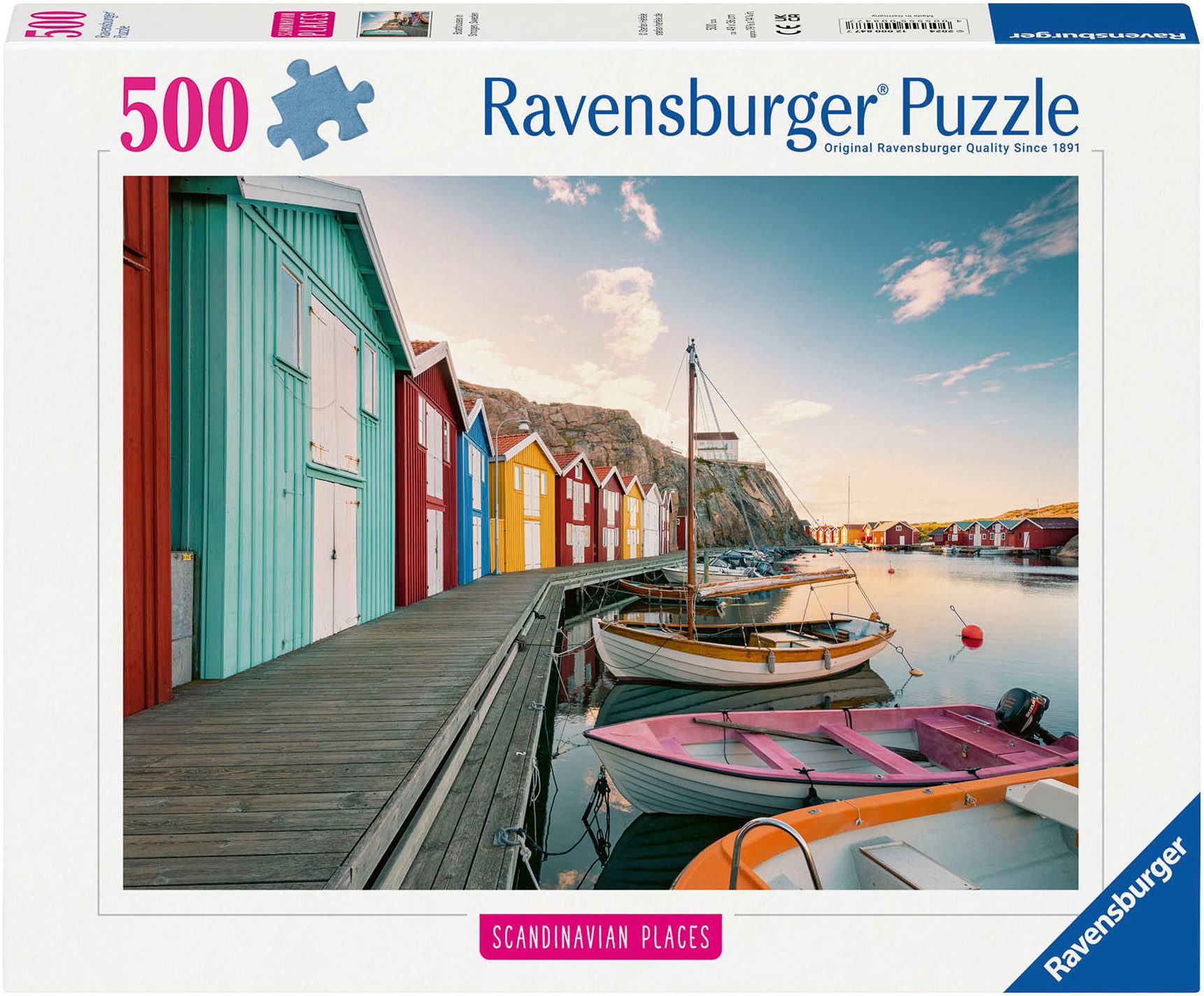 Ravensburger Puzzle Bootshäuser in Smögen, Schweden, günstig online kaufen