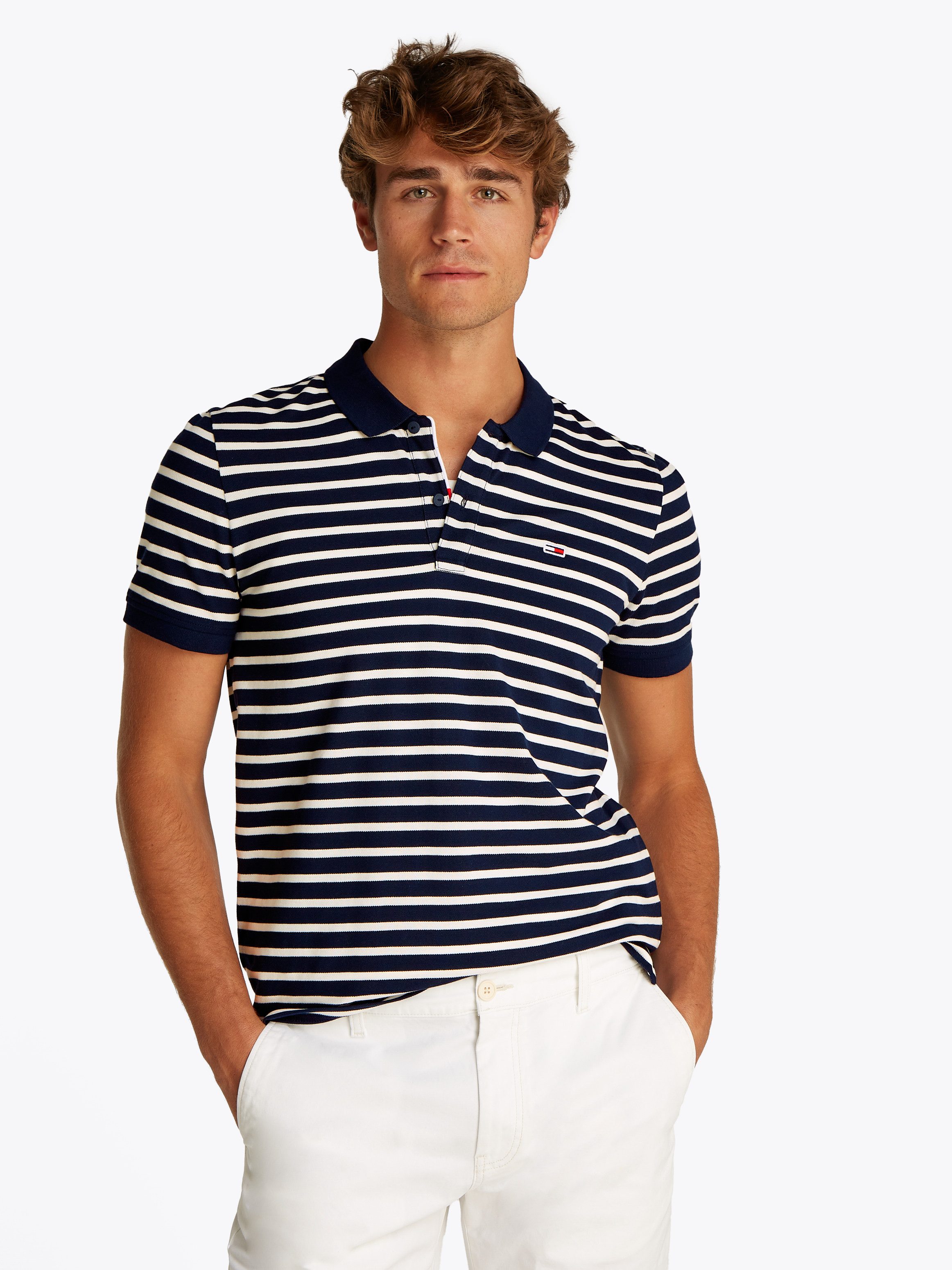 Tommy Jeans Poloshirt TJM SLIM PLACKET günstig online kaufen