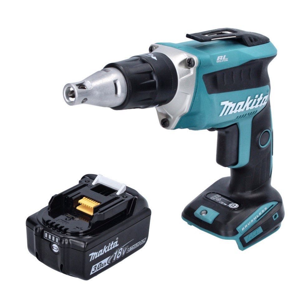 Thumbnail - Makita Akku-Magazinschrauber DFS 452 F1 Akku Schnellbauschrauber 18 V Brushless + 1x Akku 3,0 Ah -