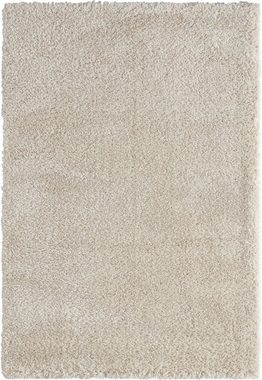 Hochflor-Teppich Recycle Floki 961, merinos, rechteckig, Höhe: 50 mm, Shaggy aus recyceltem Polyester, nachhaltig, meliert, Wohnzimmer