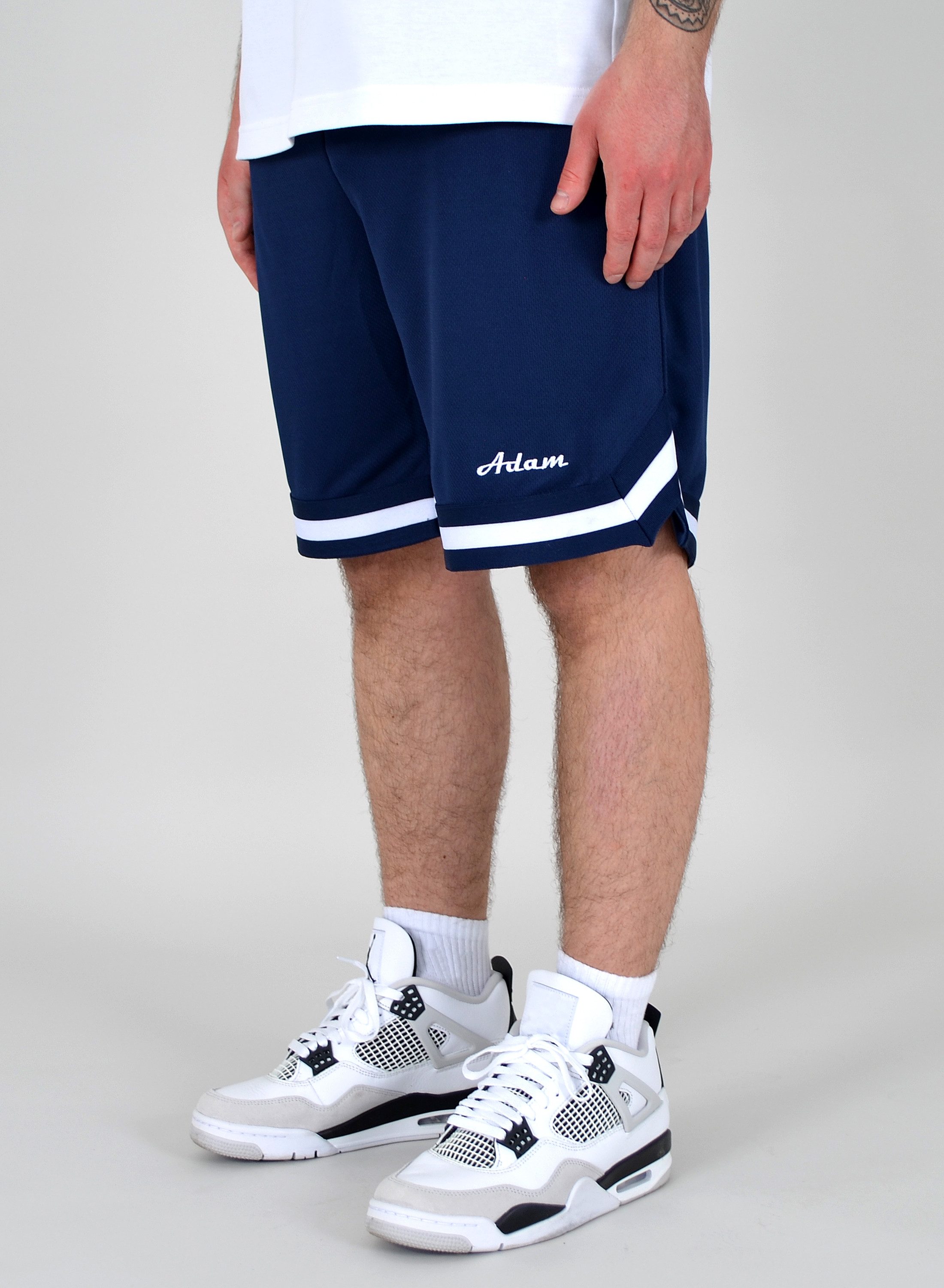 ADAM JEANS Shorts Herren Hose kurz Sweat Shorts Sport Shorts Basketball Shorts Stretch Herren Shorts Fitness Shorts kurze Hose Sommer Shorts Mesh Shorts