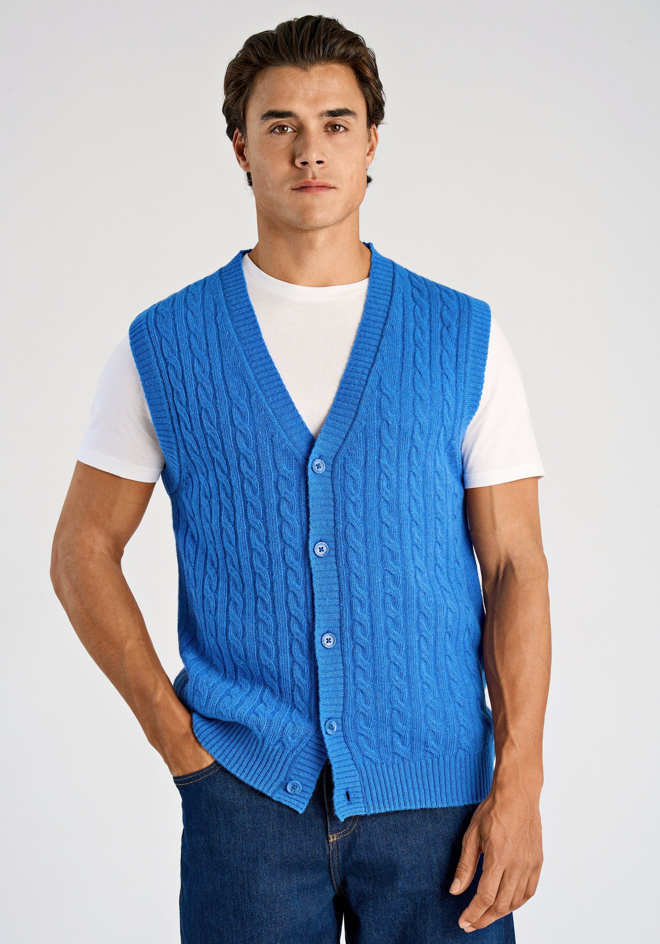 LINDBERGH Strickweste Pullunder Relaxed Fit