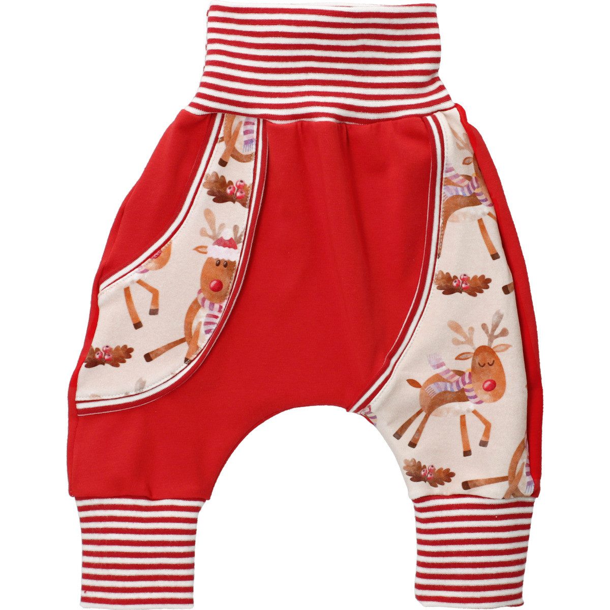 Stoffhose Handmade Rentier Unisex Kinder