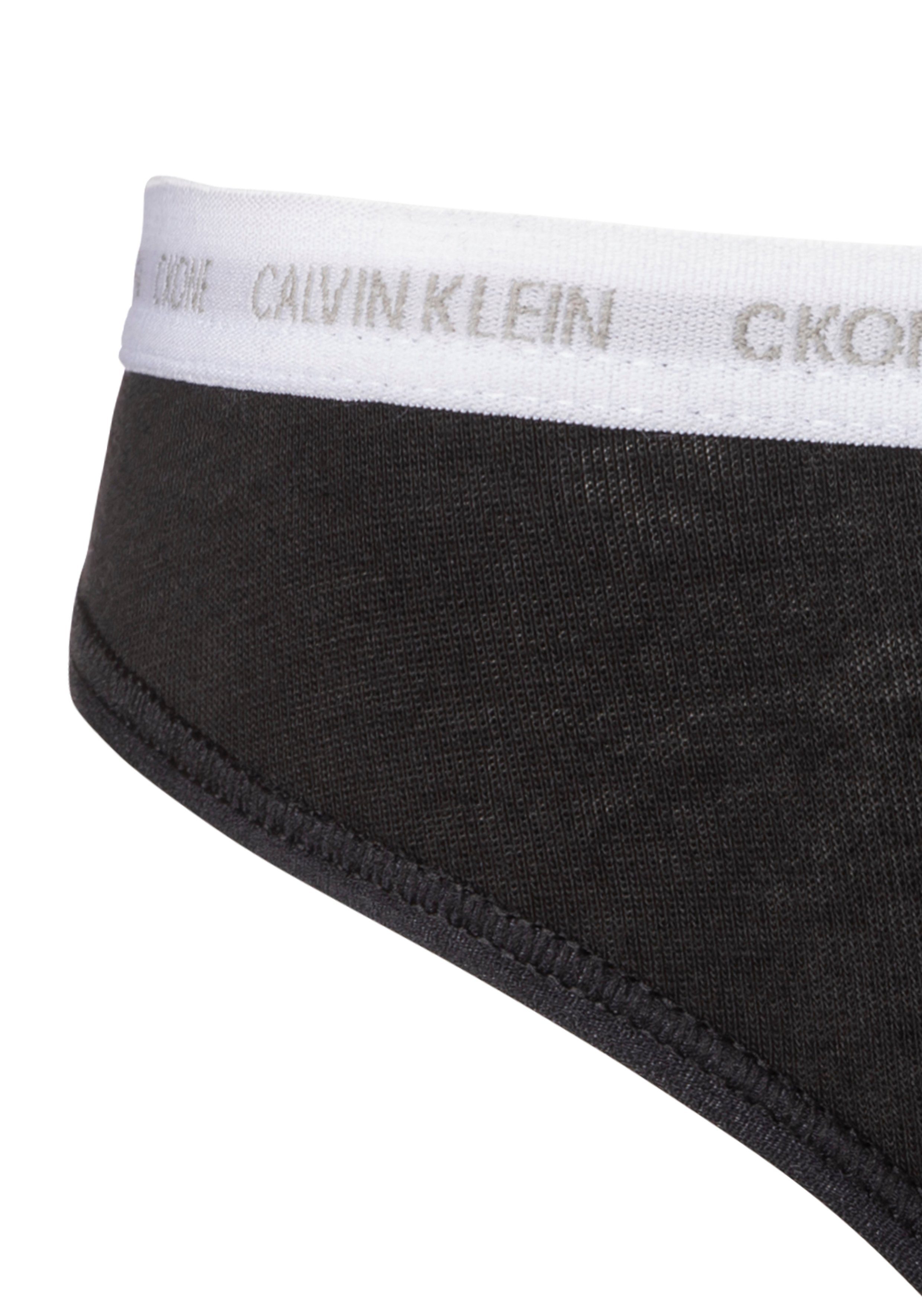 Calvin Klein Underwear Logobündchen ONE schwarz T-String mit CK