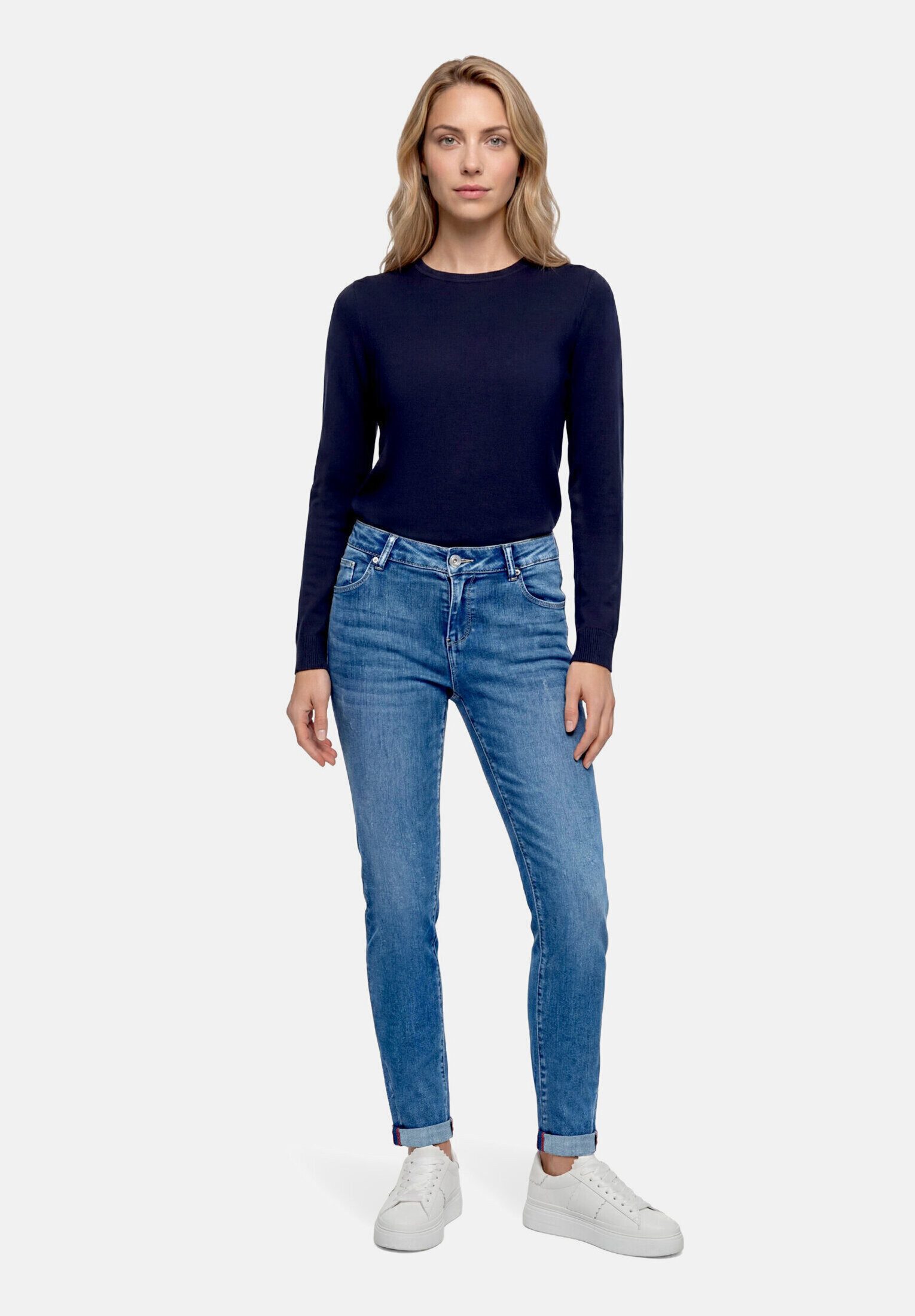 Betty Barclay Slim-fit-Jeans Damen mit Waschung
