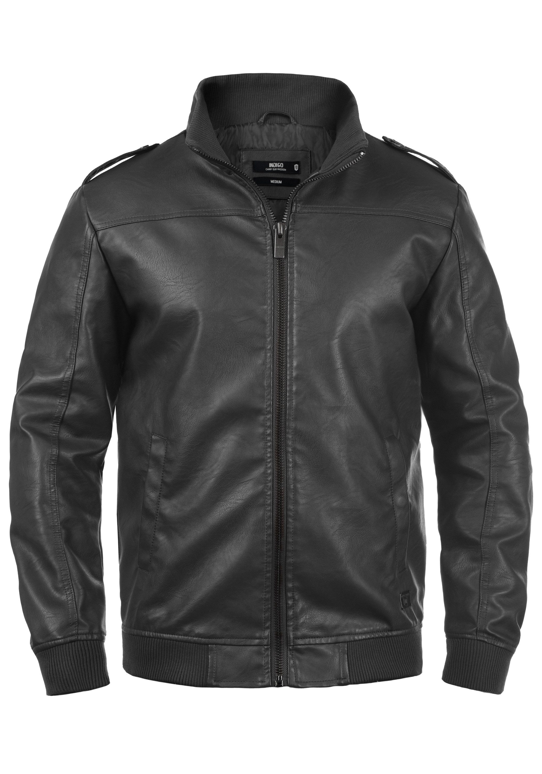 Indicode Lederimitatjacke IDConway