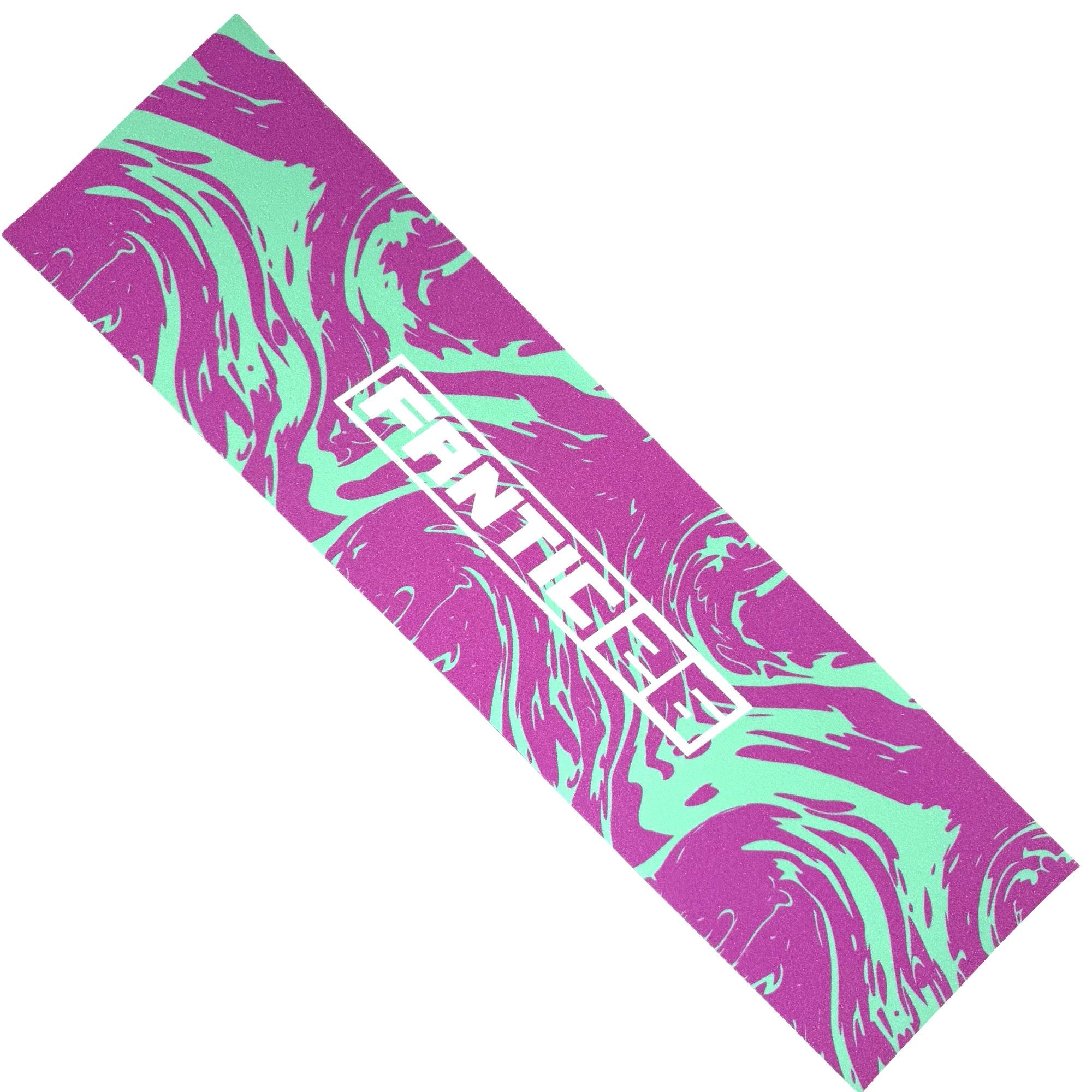 Fantic26 Stuntscooter Fantic26 Stunt-Scooter Griptape 58,5cm x 15,5cm Swirl Lila/Mint