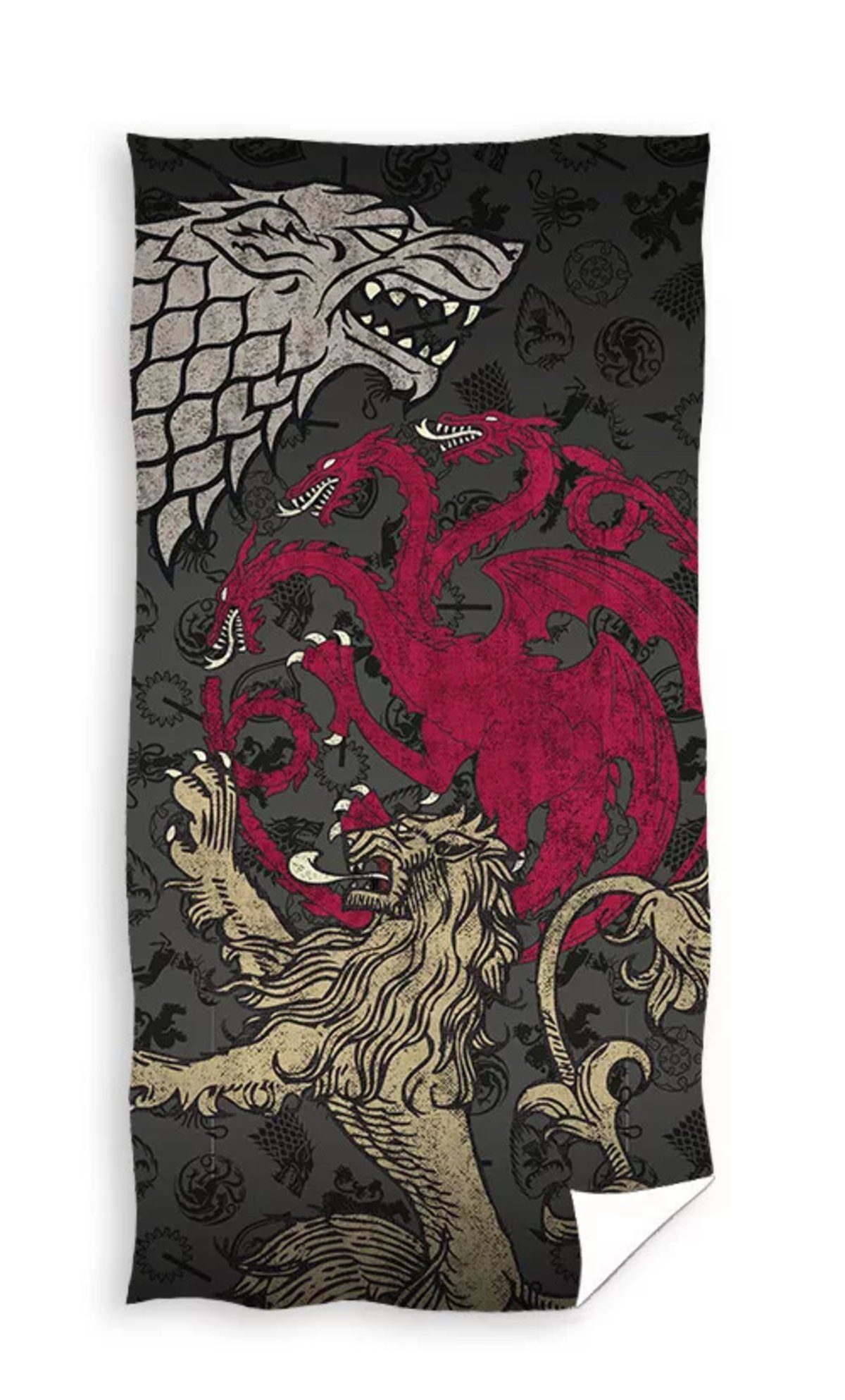 Game of Thrones Badetücher Game of Thrones Handtuch aus 100 % Baumwolle, 70 x 140 cm, Baumwolle (1-St)