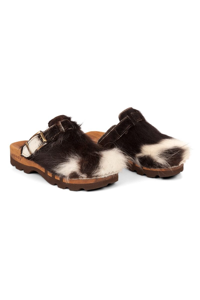 woody GmbH Kuhfell Clogs - LUKAS FELL - kuhfell Sneaker