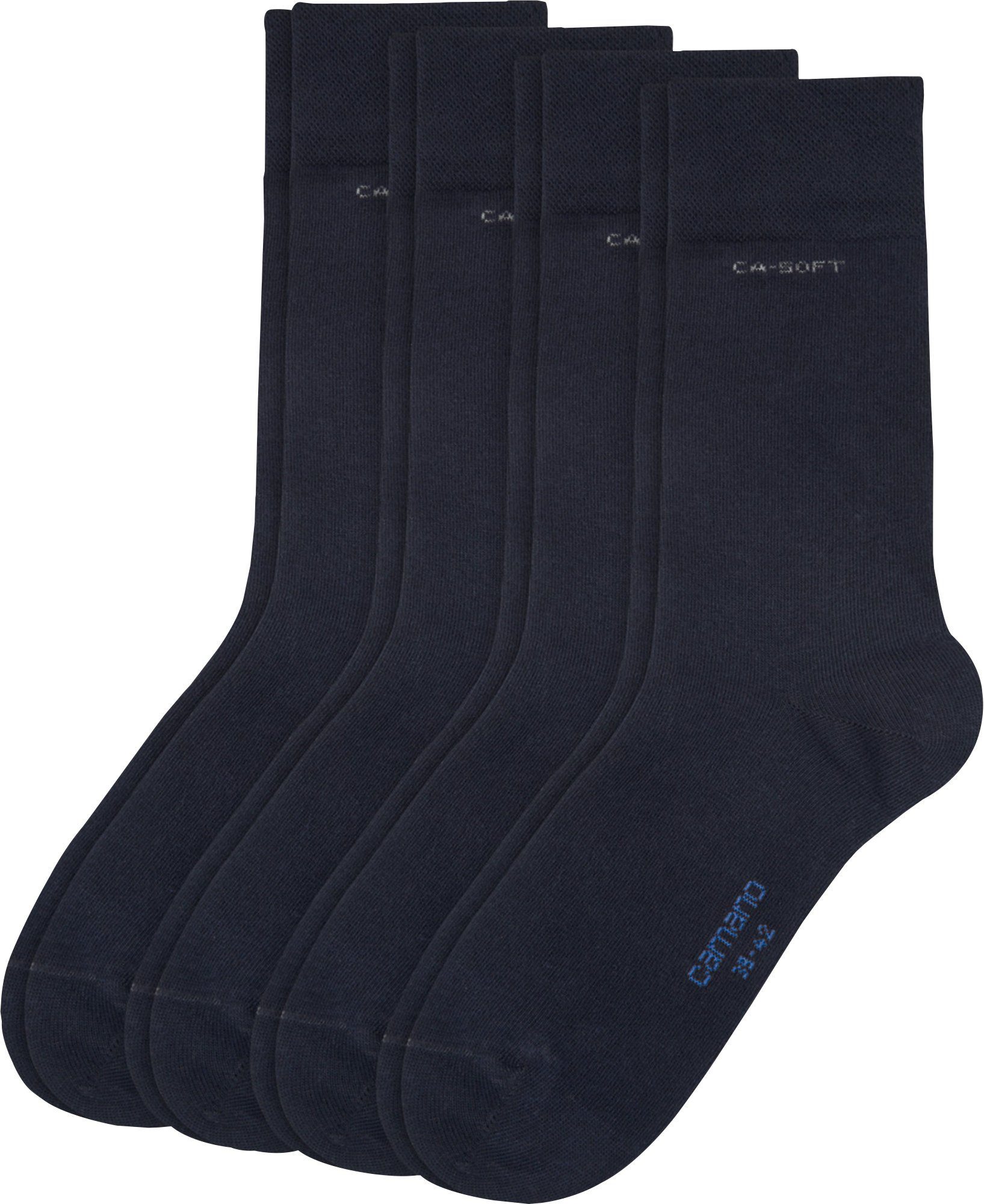 Camano Socken "ca-soft" 4 Paar tlg. mit verstärktem Fersen- und Zehenbereic günstig online kaufen