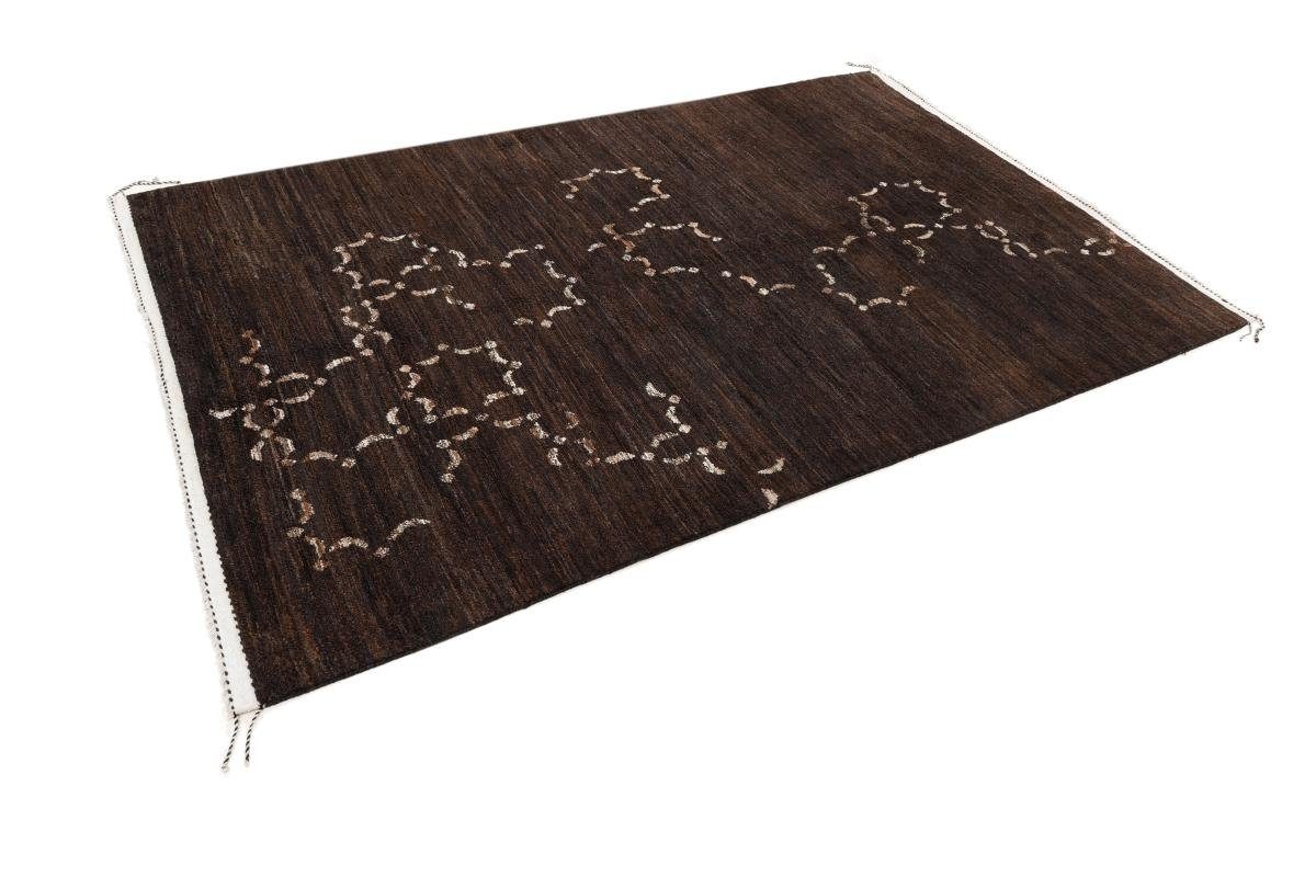 Ela Moderner Design Orientteppich, 201x312 rechteckig, Höhe: 20 mm Orientteppich Handgeknüpfter Berber Nain Trading,